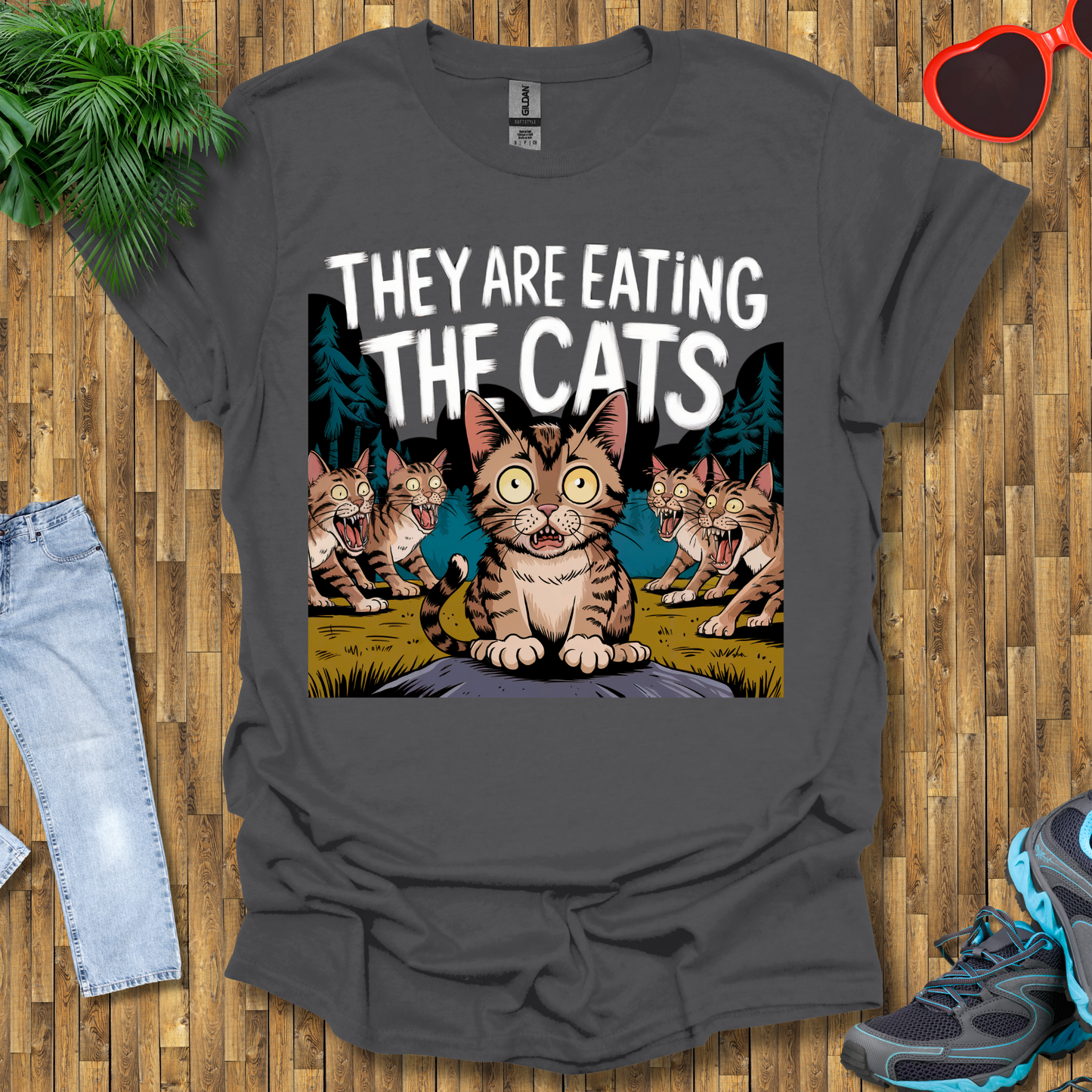 They are eating the cats T-Shirt