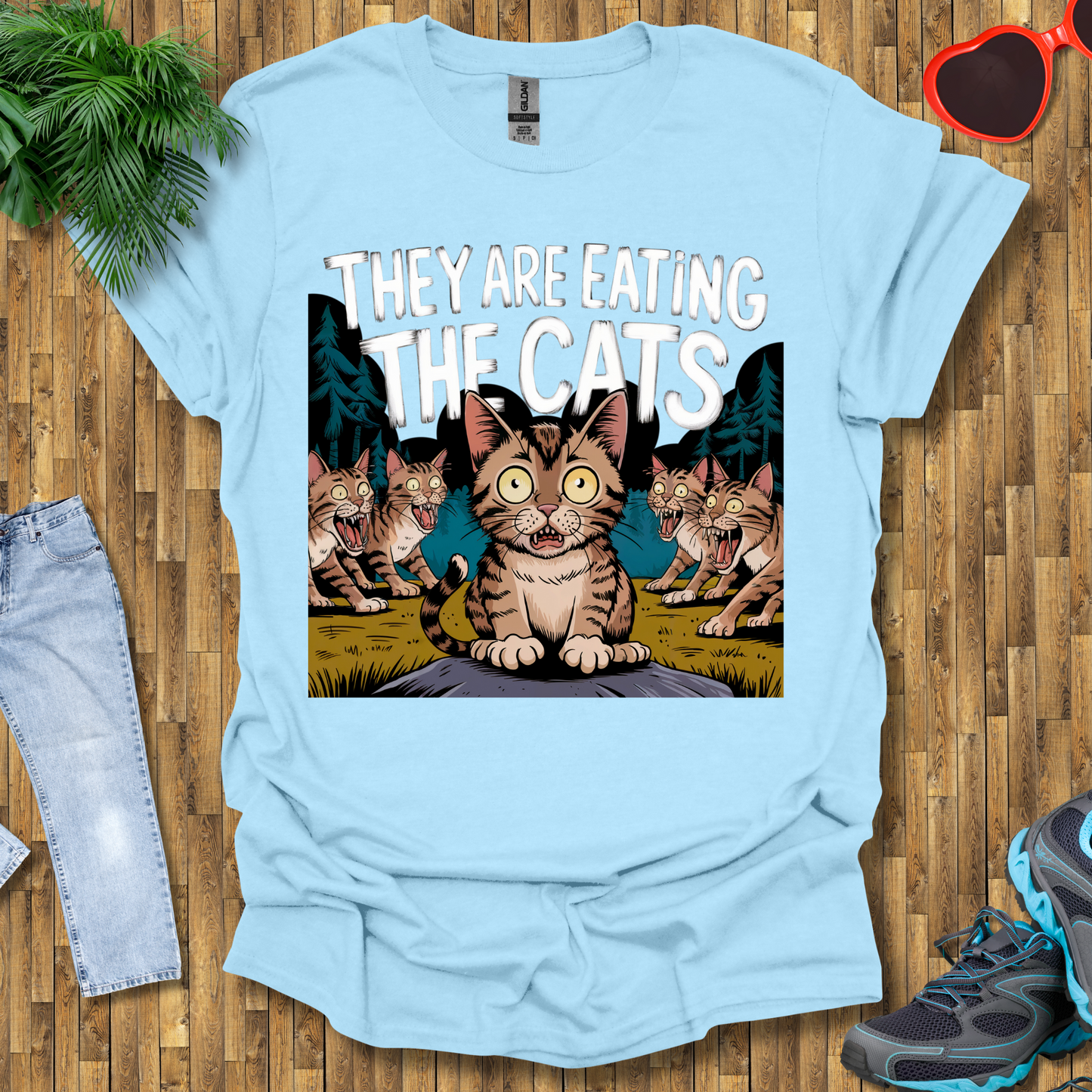 They are eating the cats T-Shirt