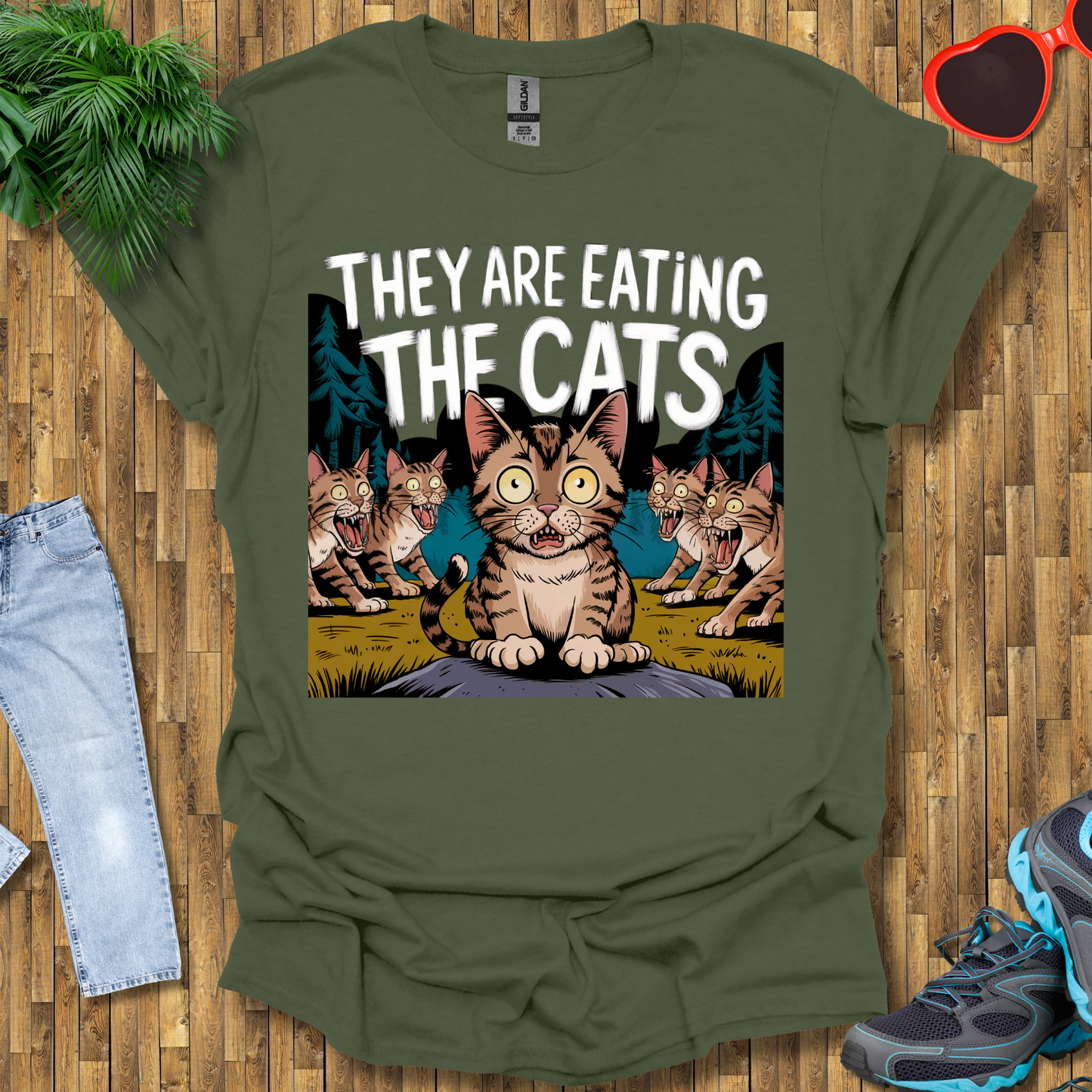 They are eating the cats T-Shirt
