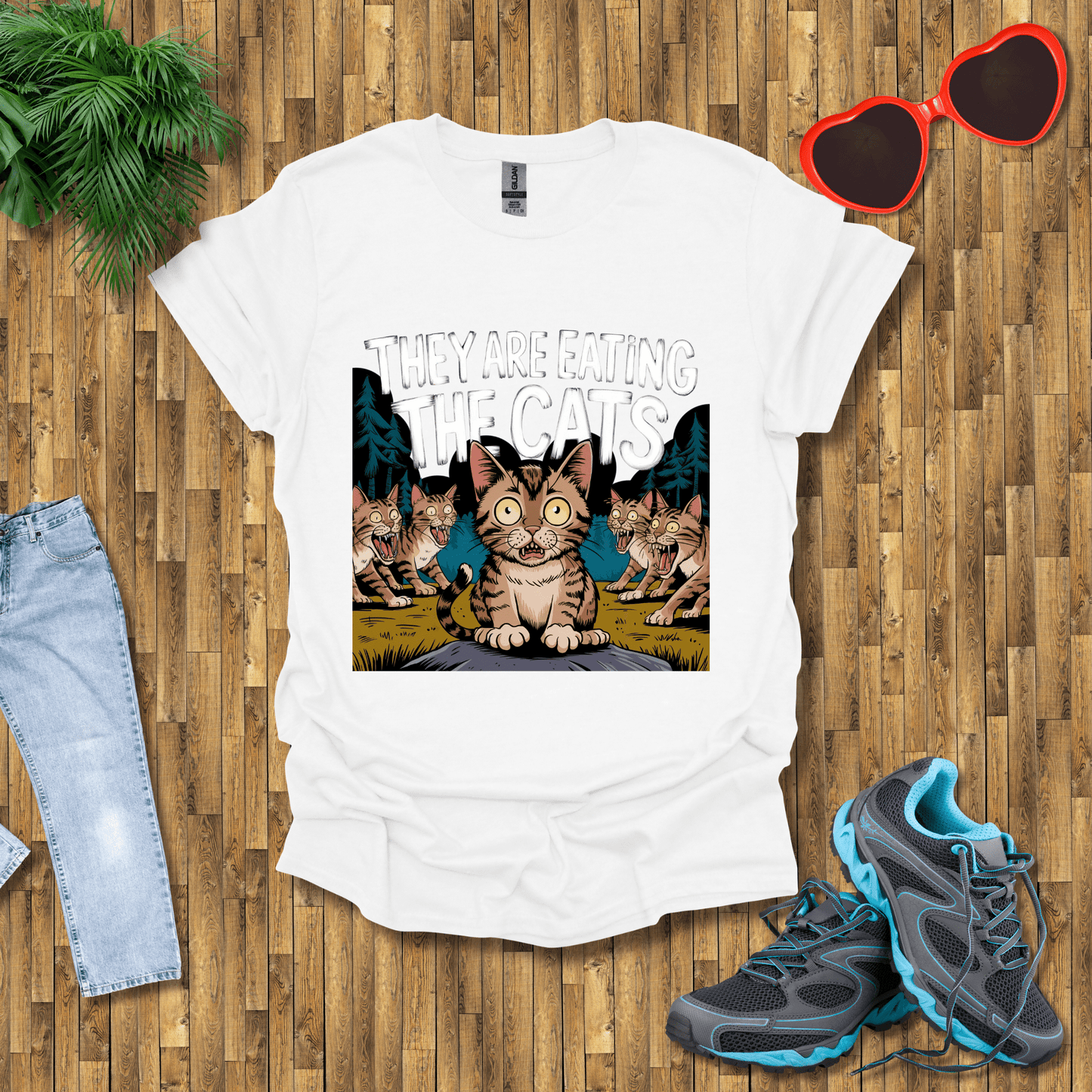 They are eating the cats T-Shirt