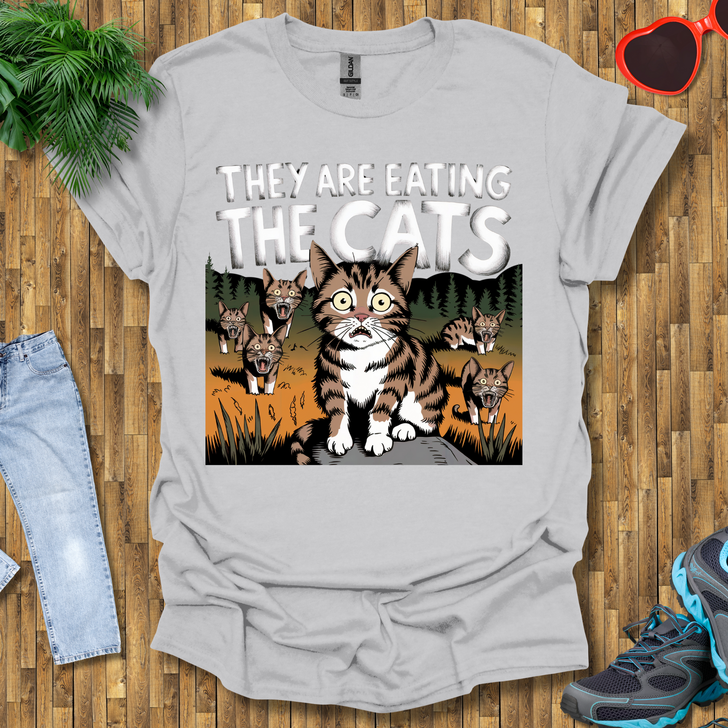 They are eating the cats T-Shirt
