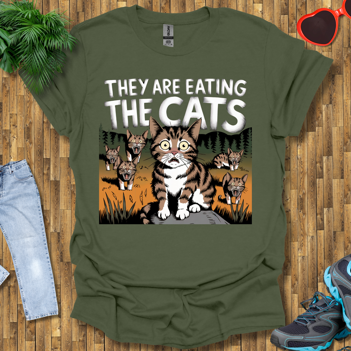 They are eating the cats T-Shirt
