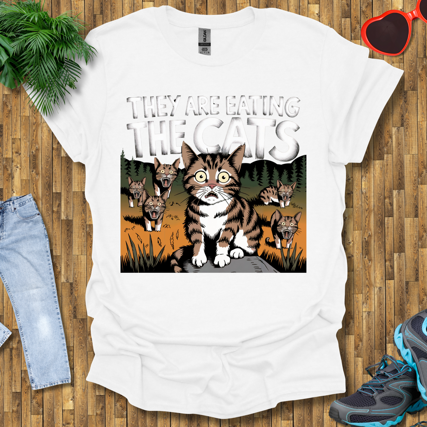 They are eating the cats T-Shirt
