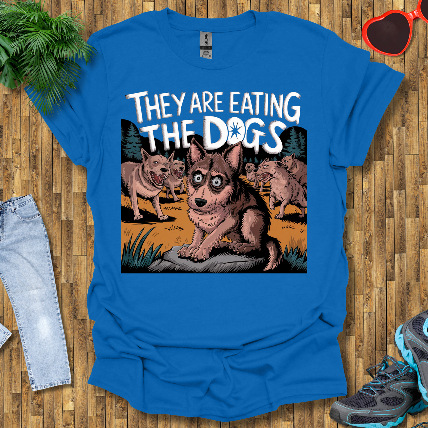 They are eating the dogs T-Shirt