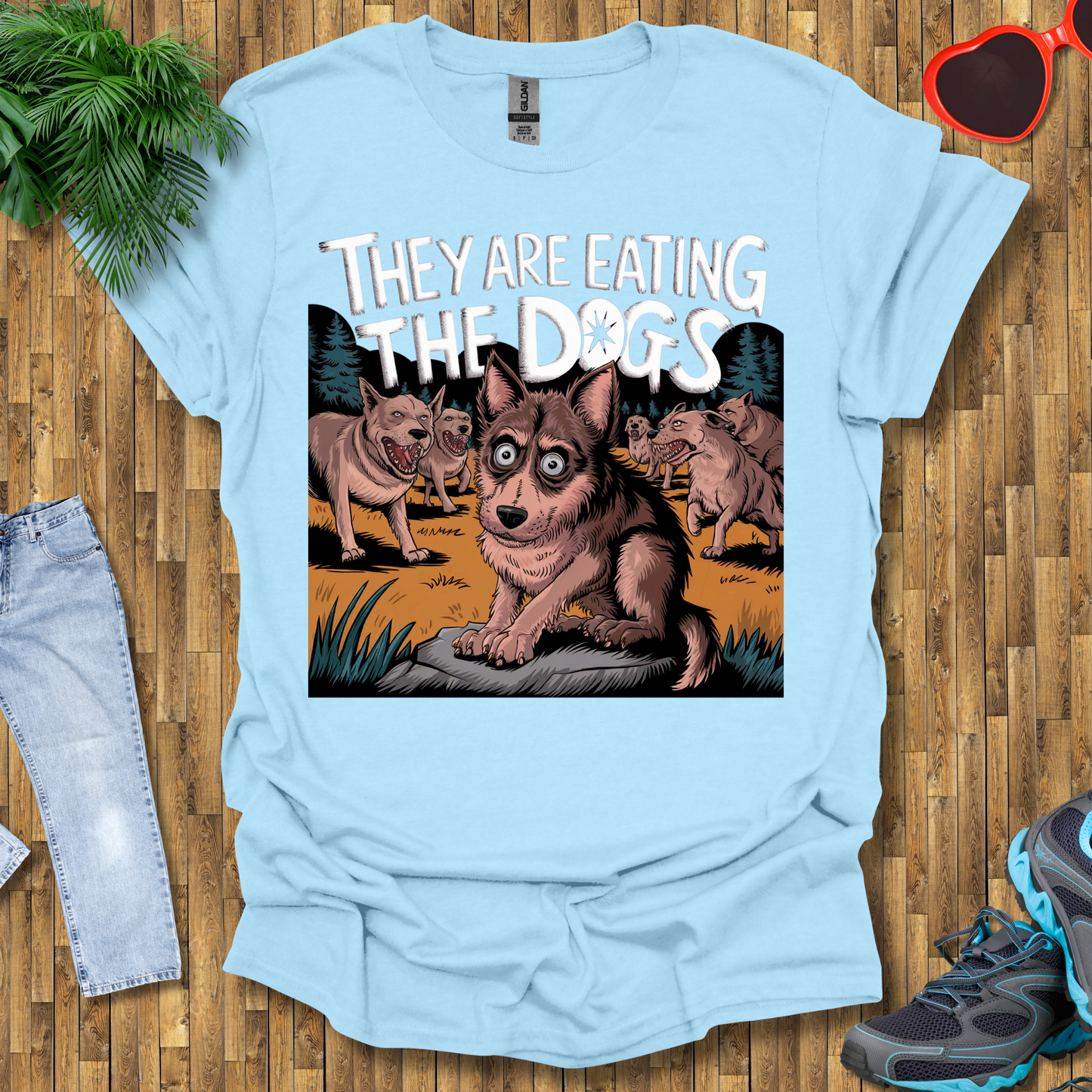 They are eating the dogs T-Shirt