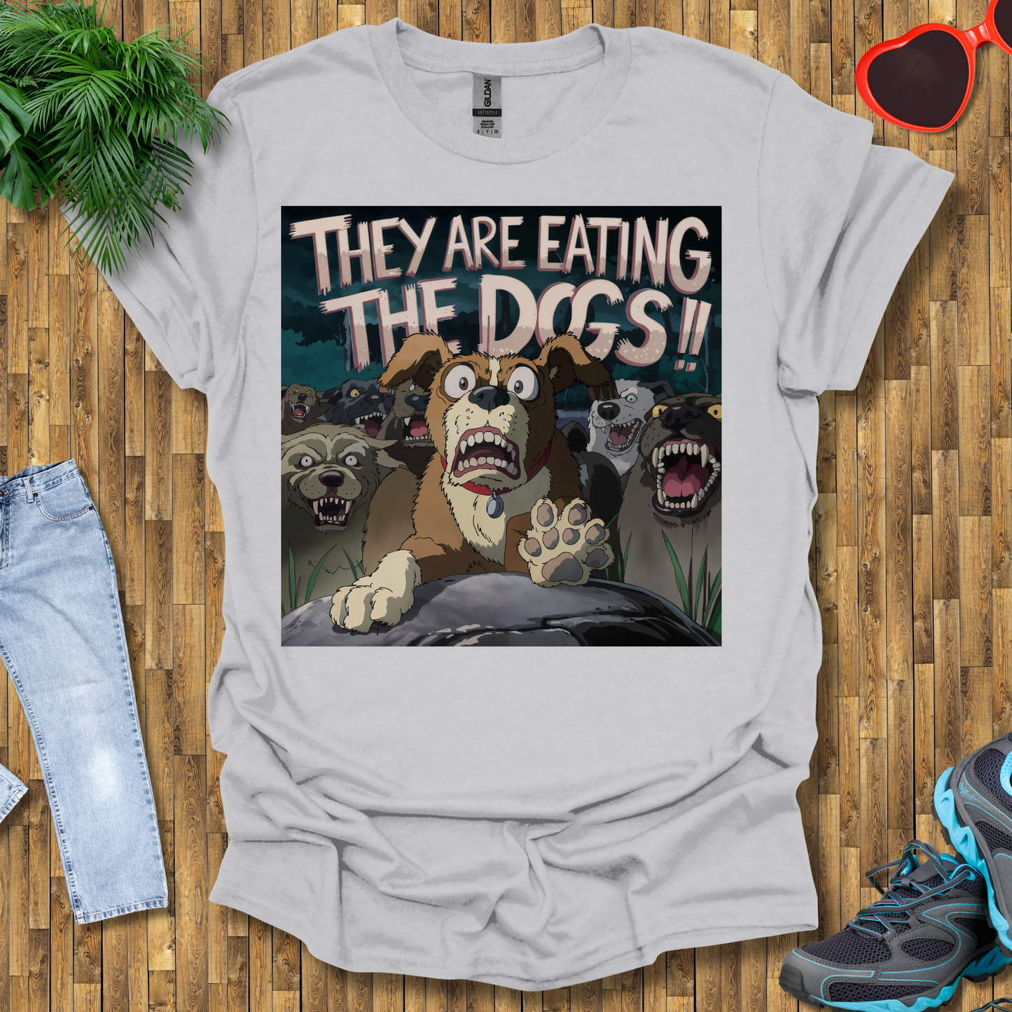 They are eating the dogs T-Shirt