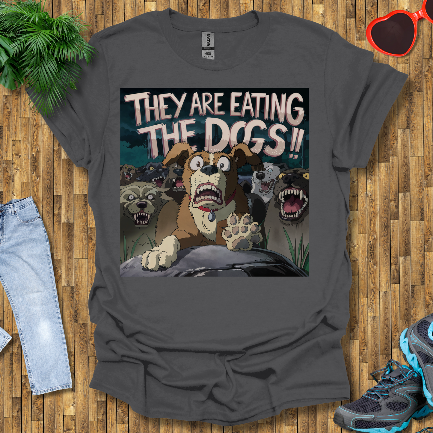 They are eating the dogs T-Shirt