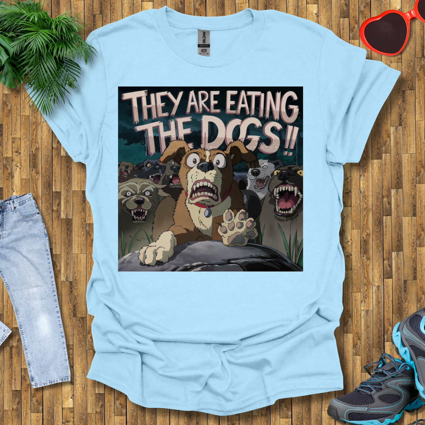 They are eating the dogs T-Shirt
