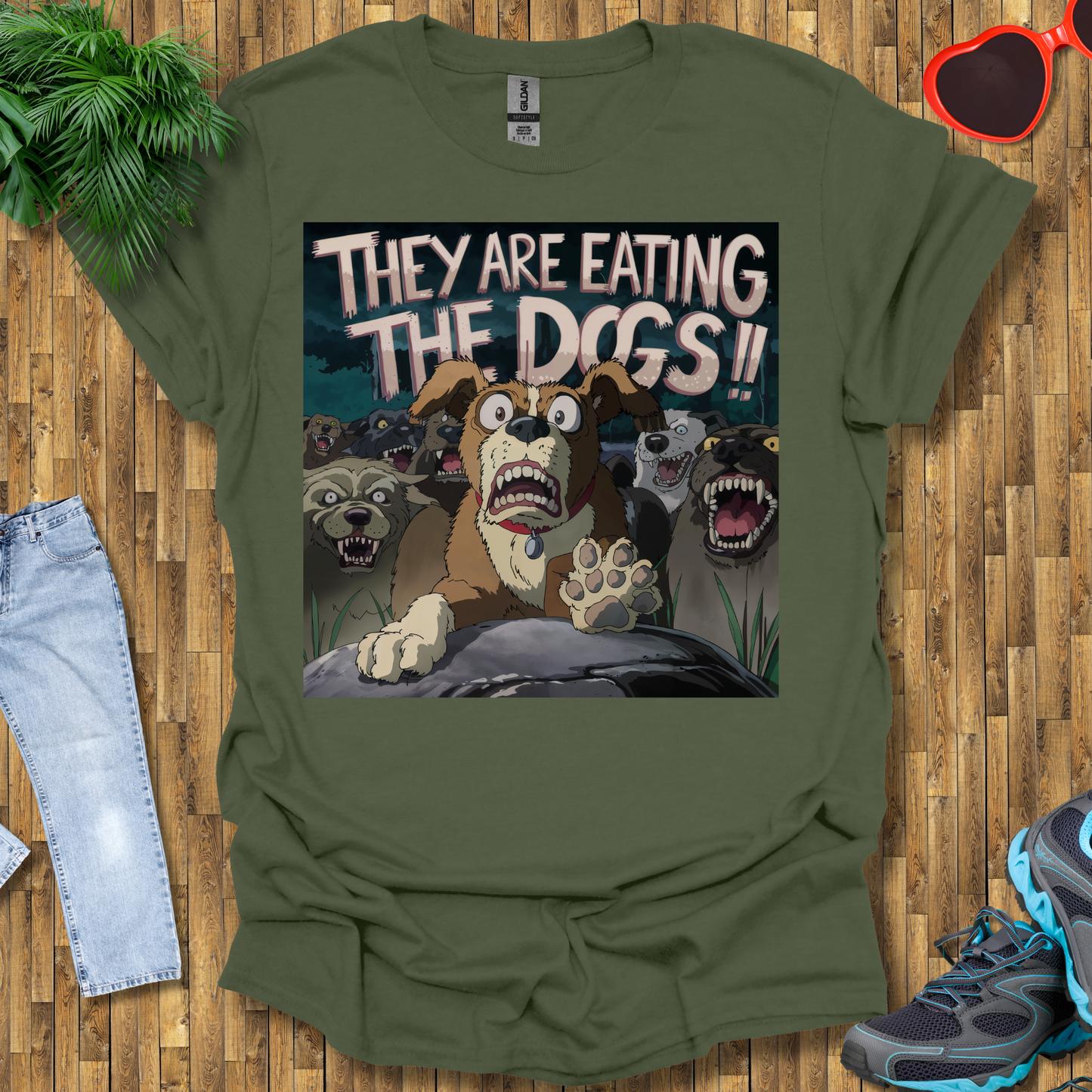 They are eating the dogs T-Shirt