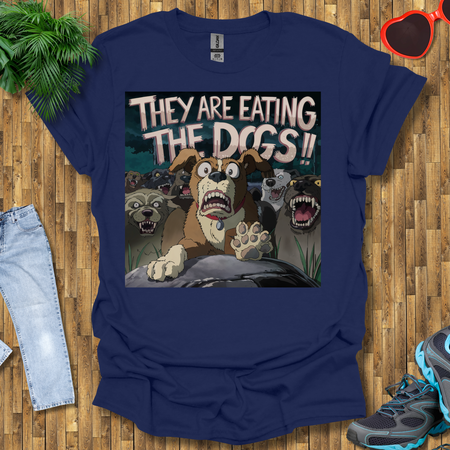 They are eating the dogs T-Shirt