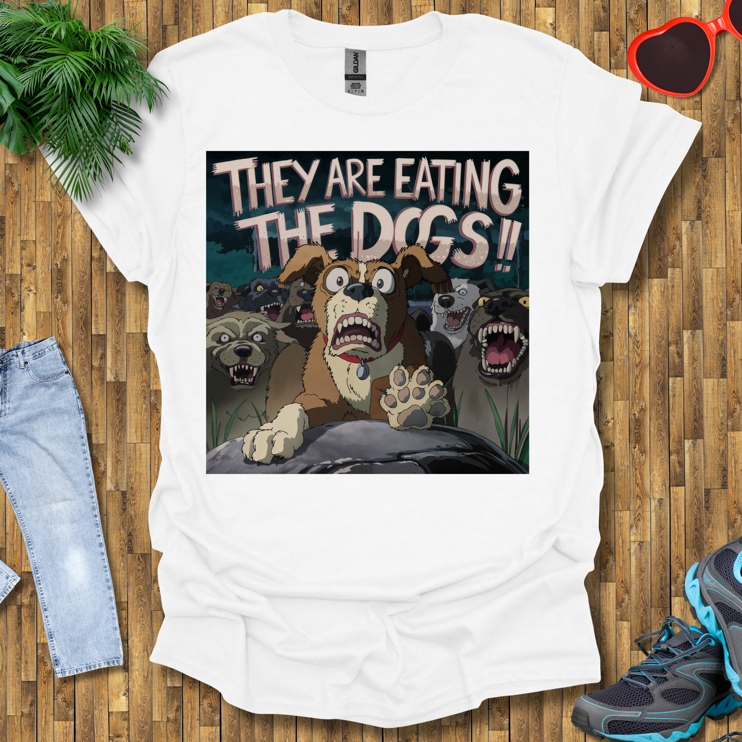 They are eating the dogs T-Shirt