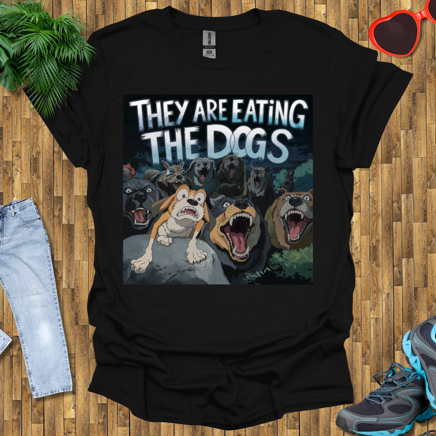 They are eating the dogs T-Shirt