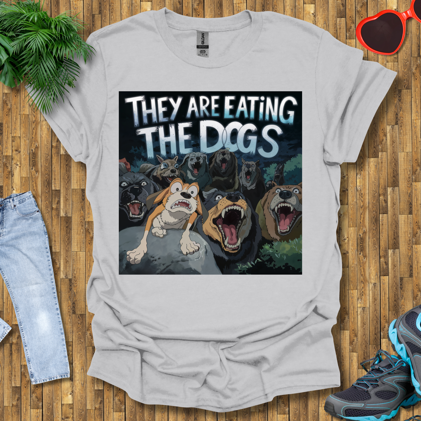 They are eating the dogs T-Shirt