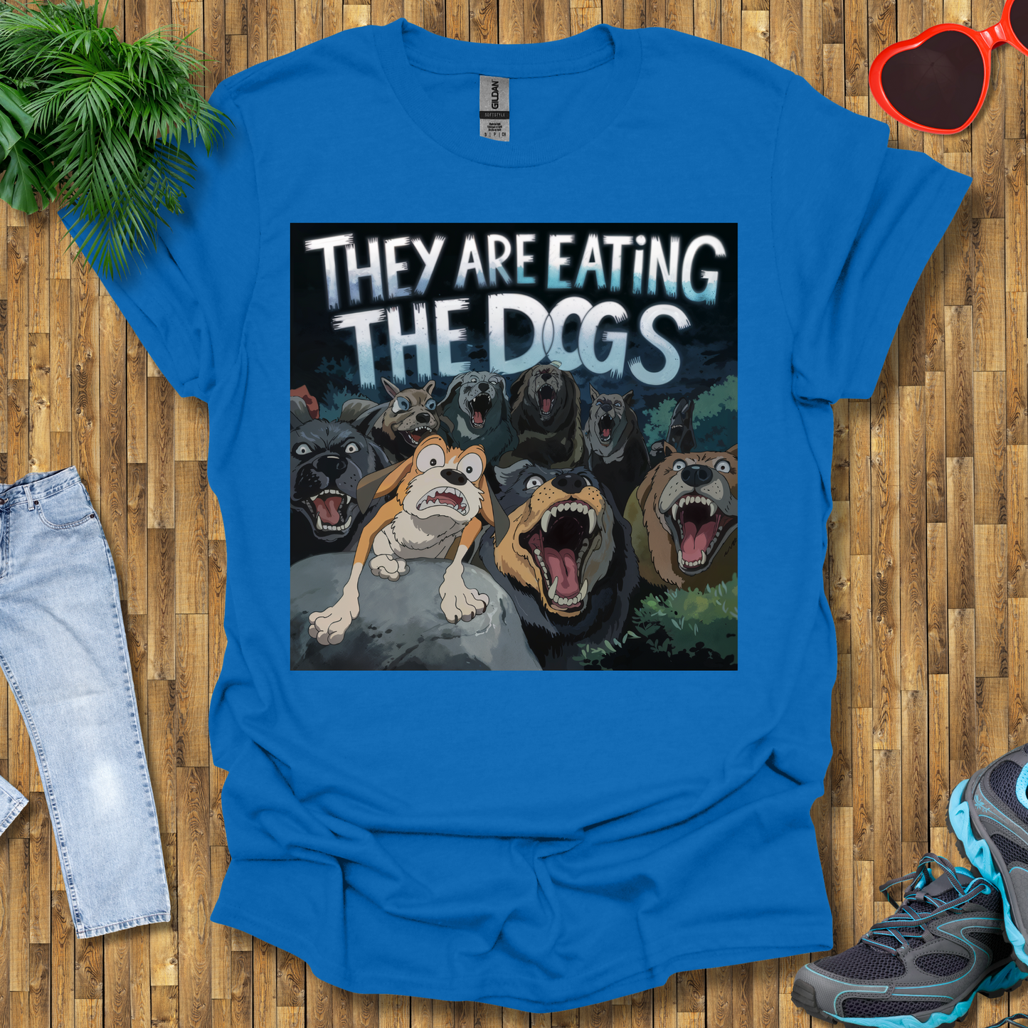They are eating the dogs T-Shirt