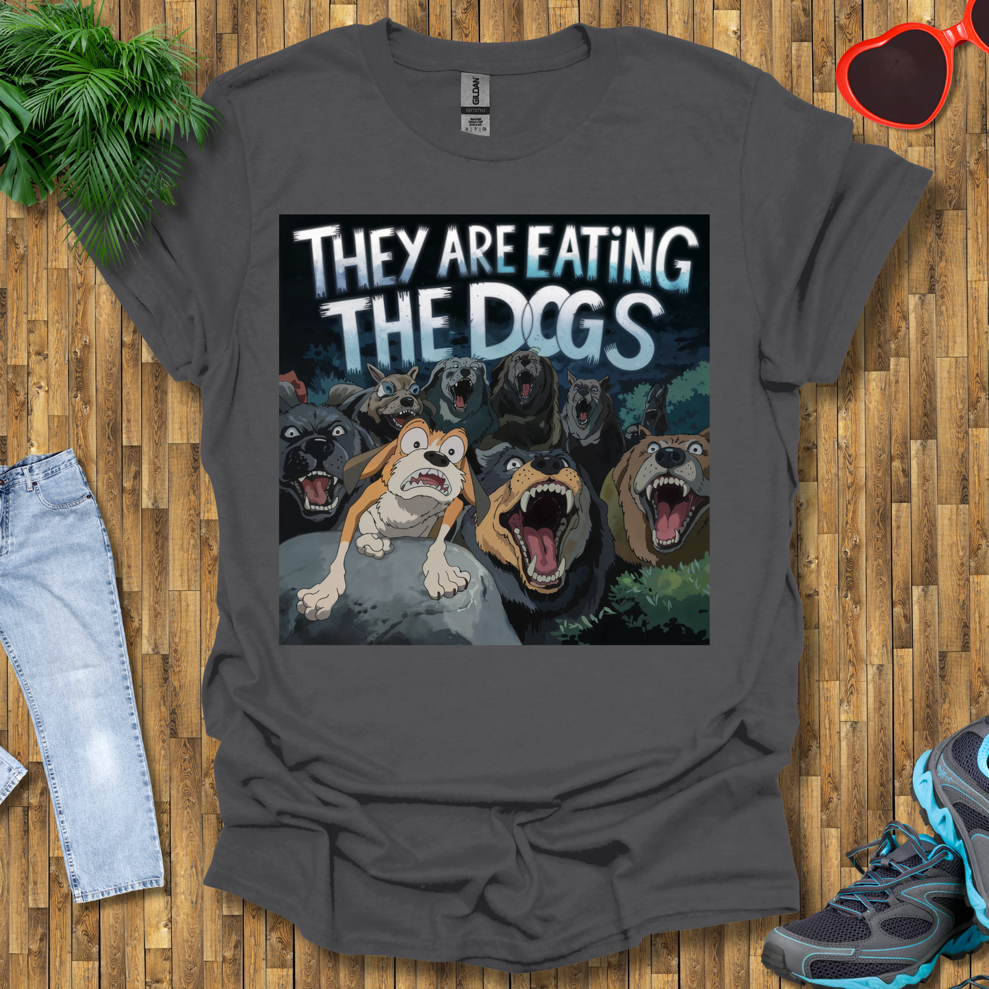 They are eating the dogs T-Shirt
