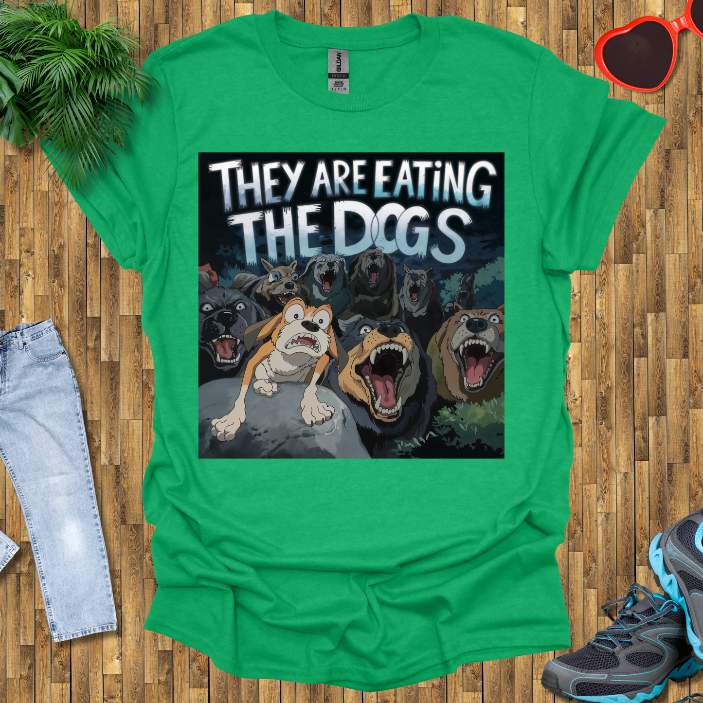 They are eating the dogs T-Shirt