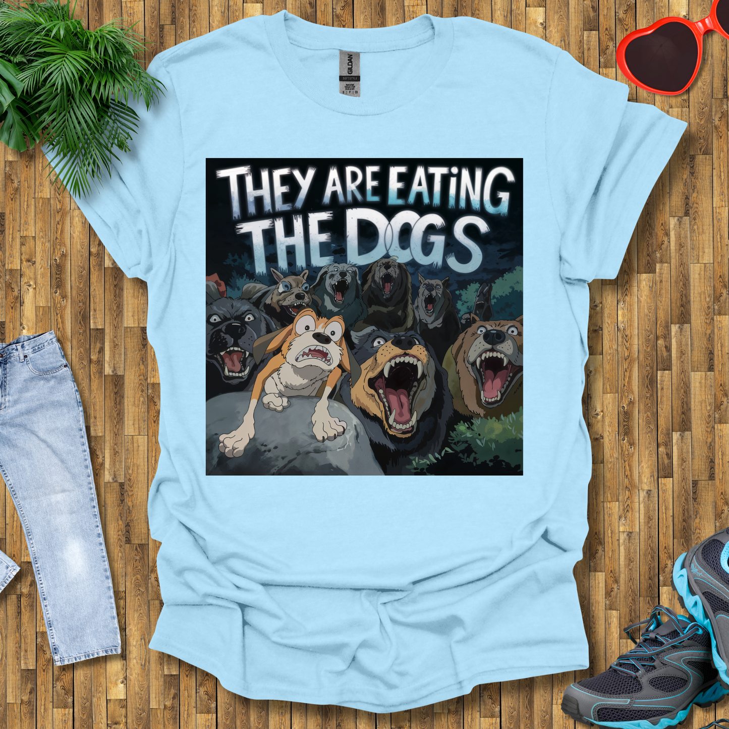 They are eating the dogs T-Shirt