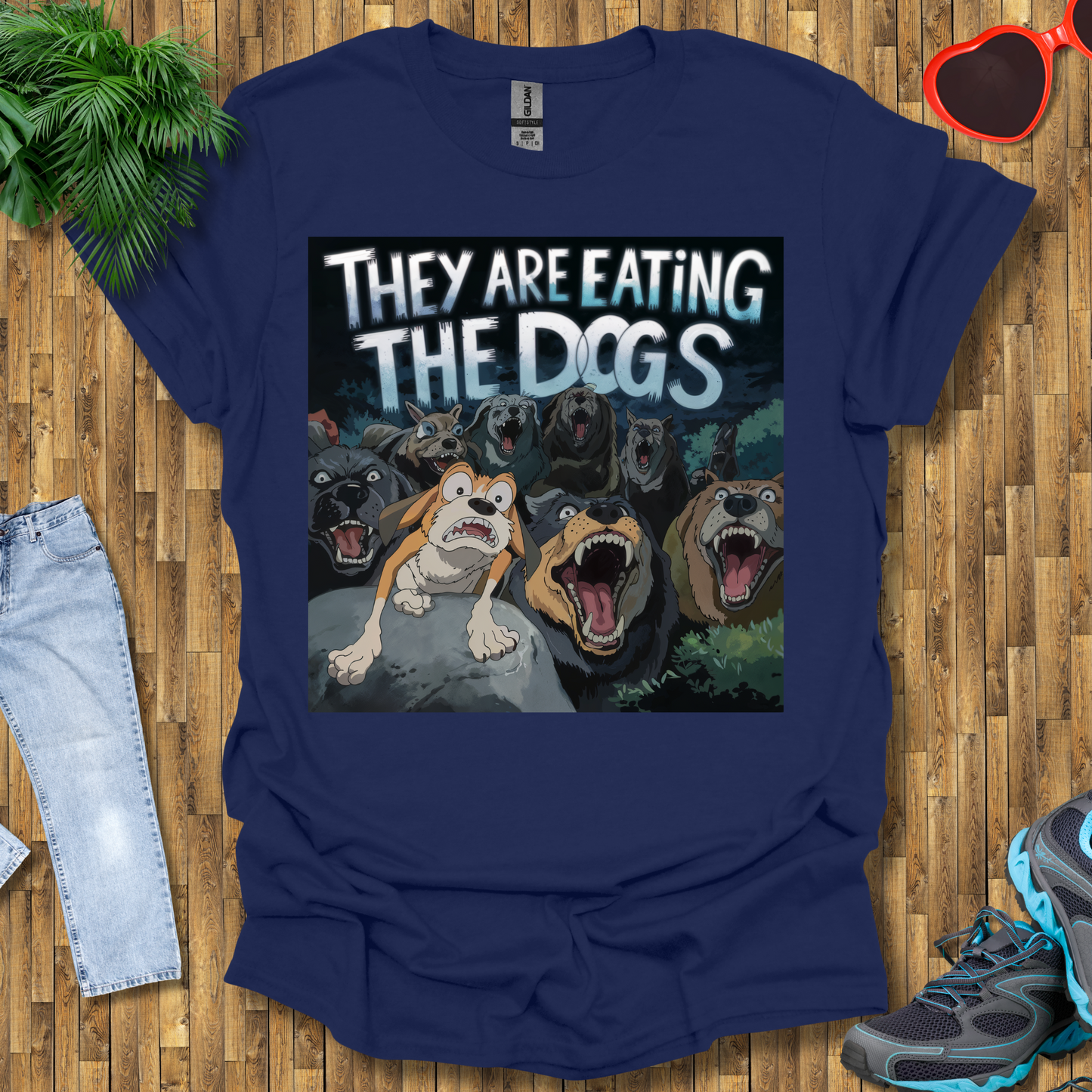 They are eating the dogs T-Shirt