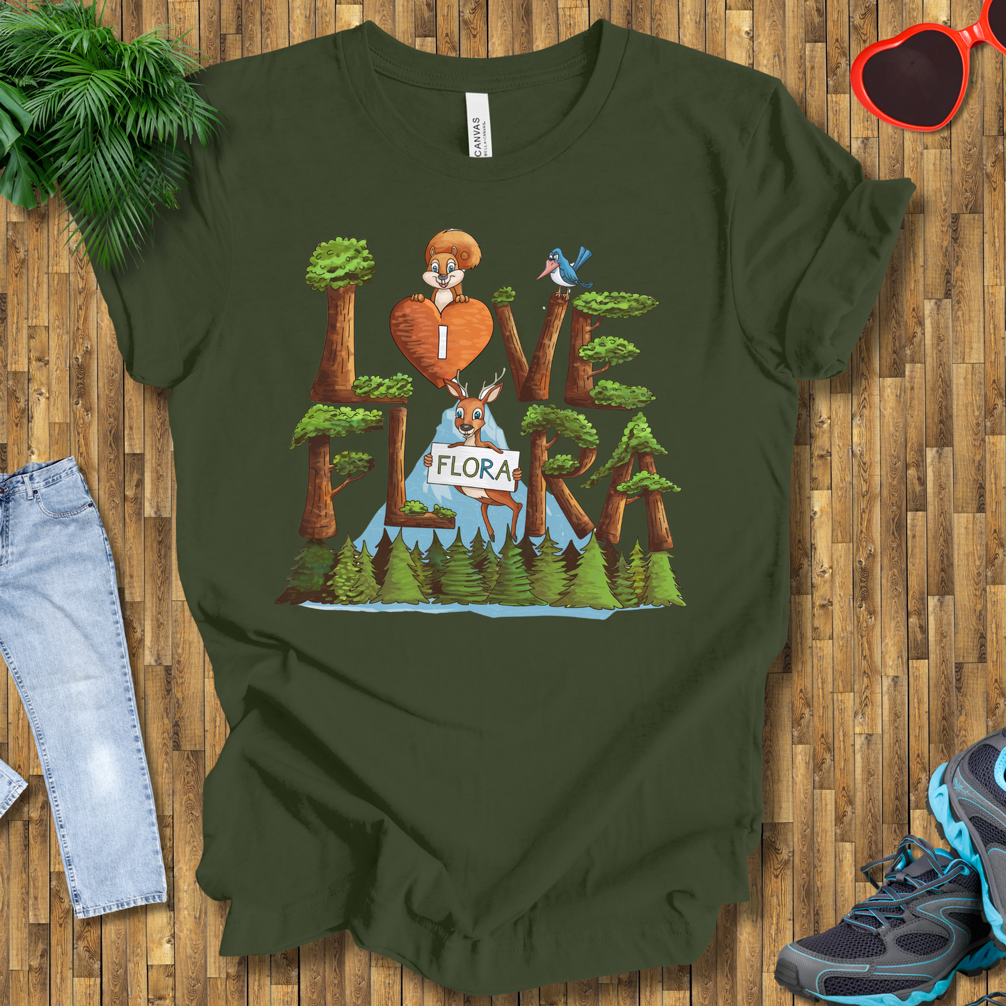 I love flora T-Shirt