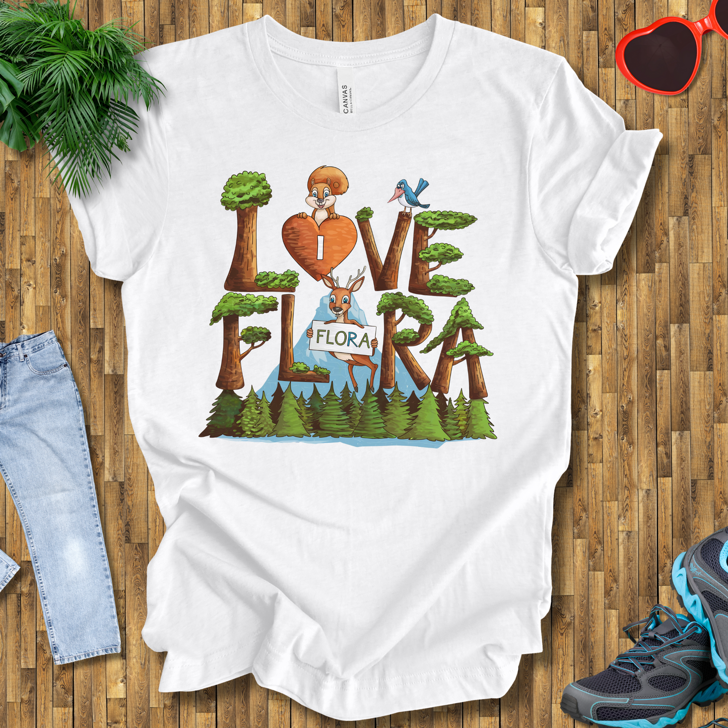 I love flora T-Shirt