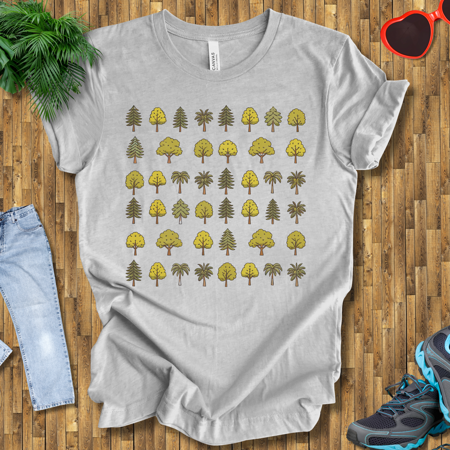 Pattern of trees T-Shirt