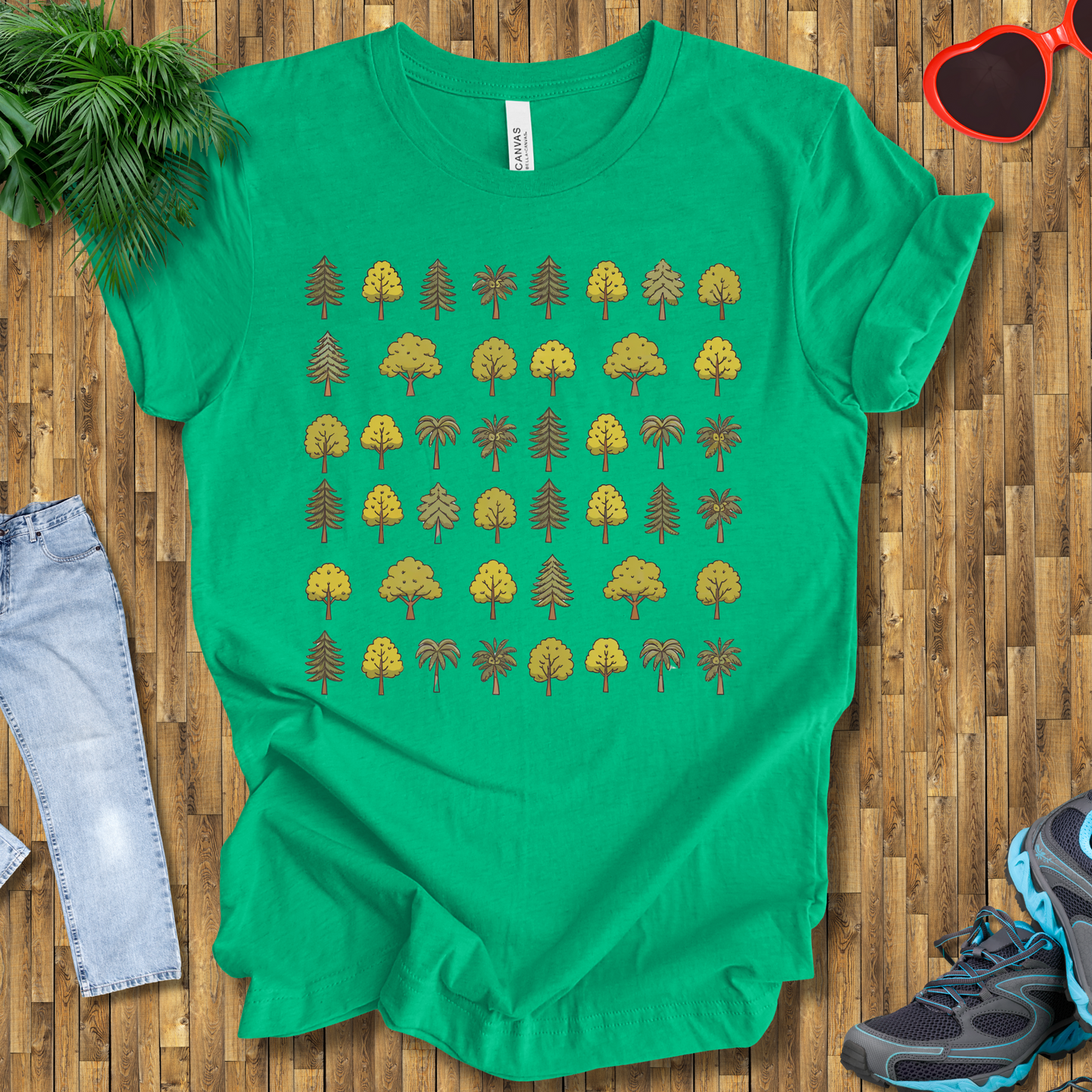 Pattern of trees T-Shirt