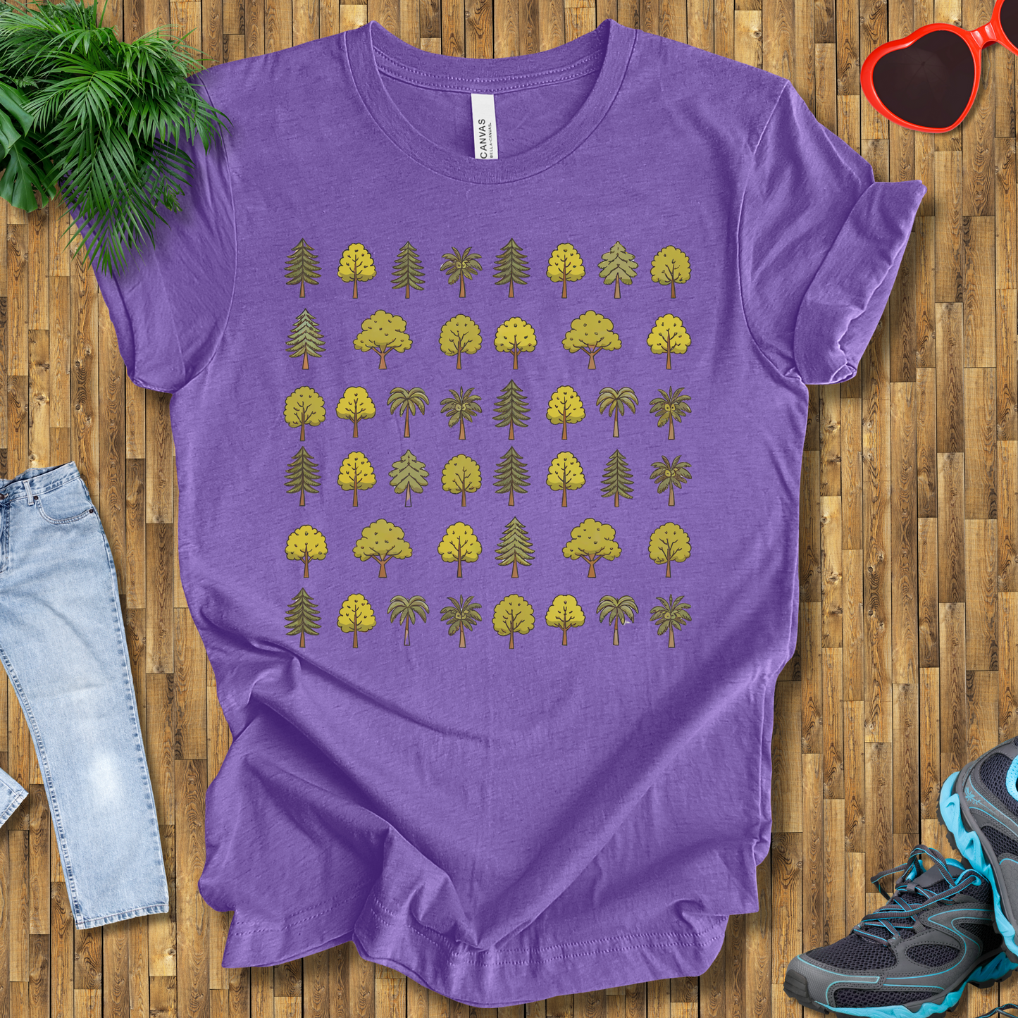 Pattern of trees T-Shirt