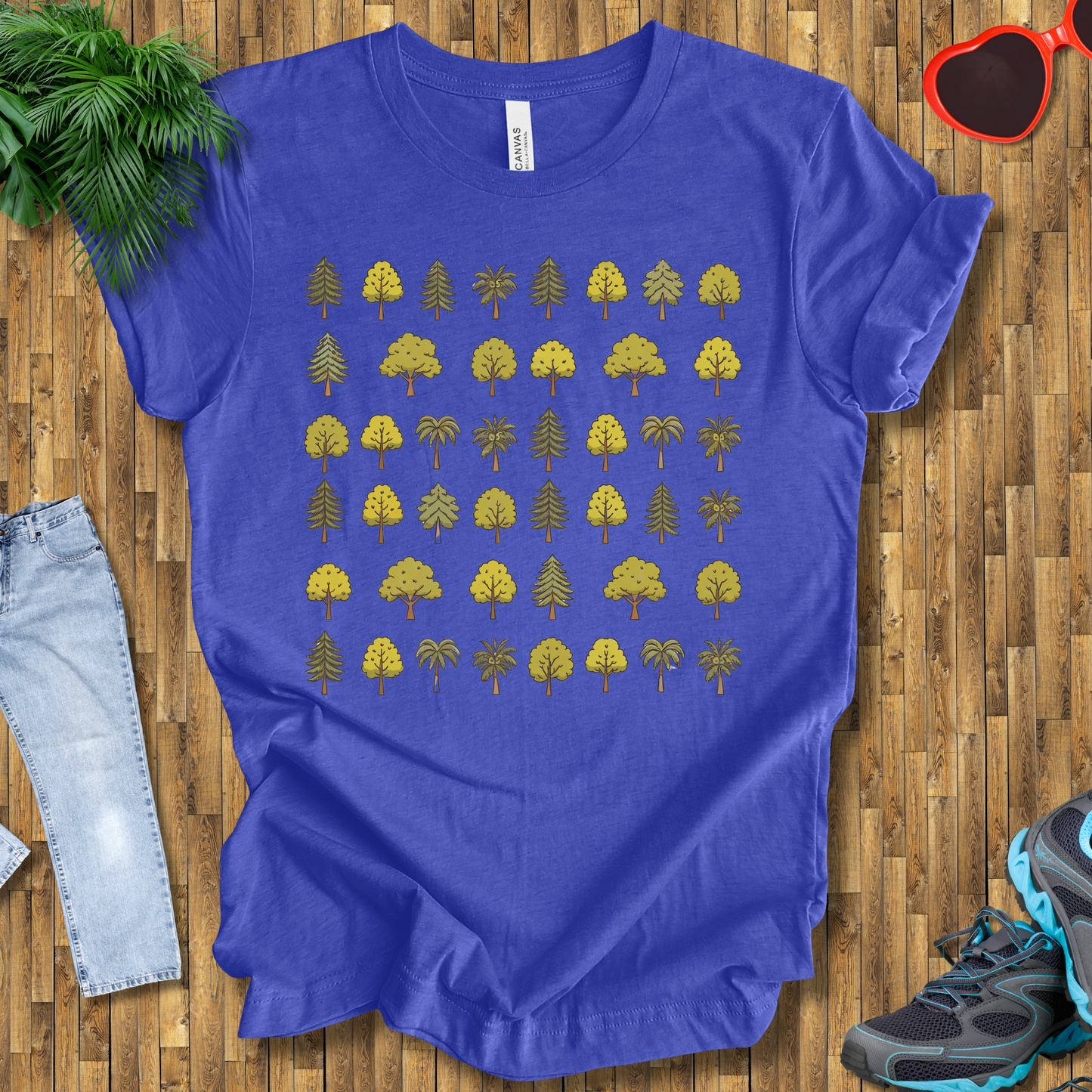 Pattern of trees T-Shirt