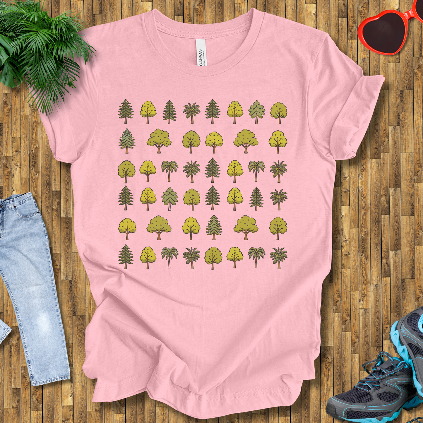 Pattern of trees T-Shirt