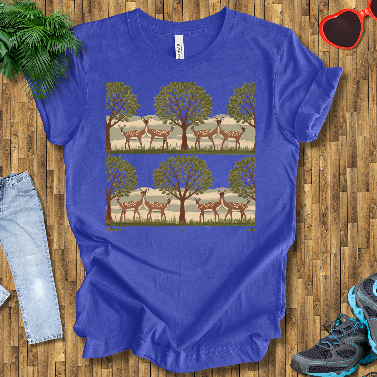 Trees and deers T-Shirt