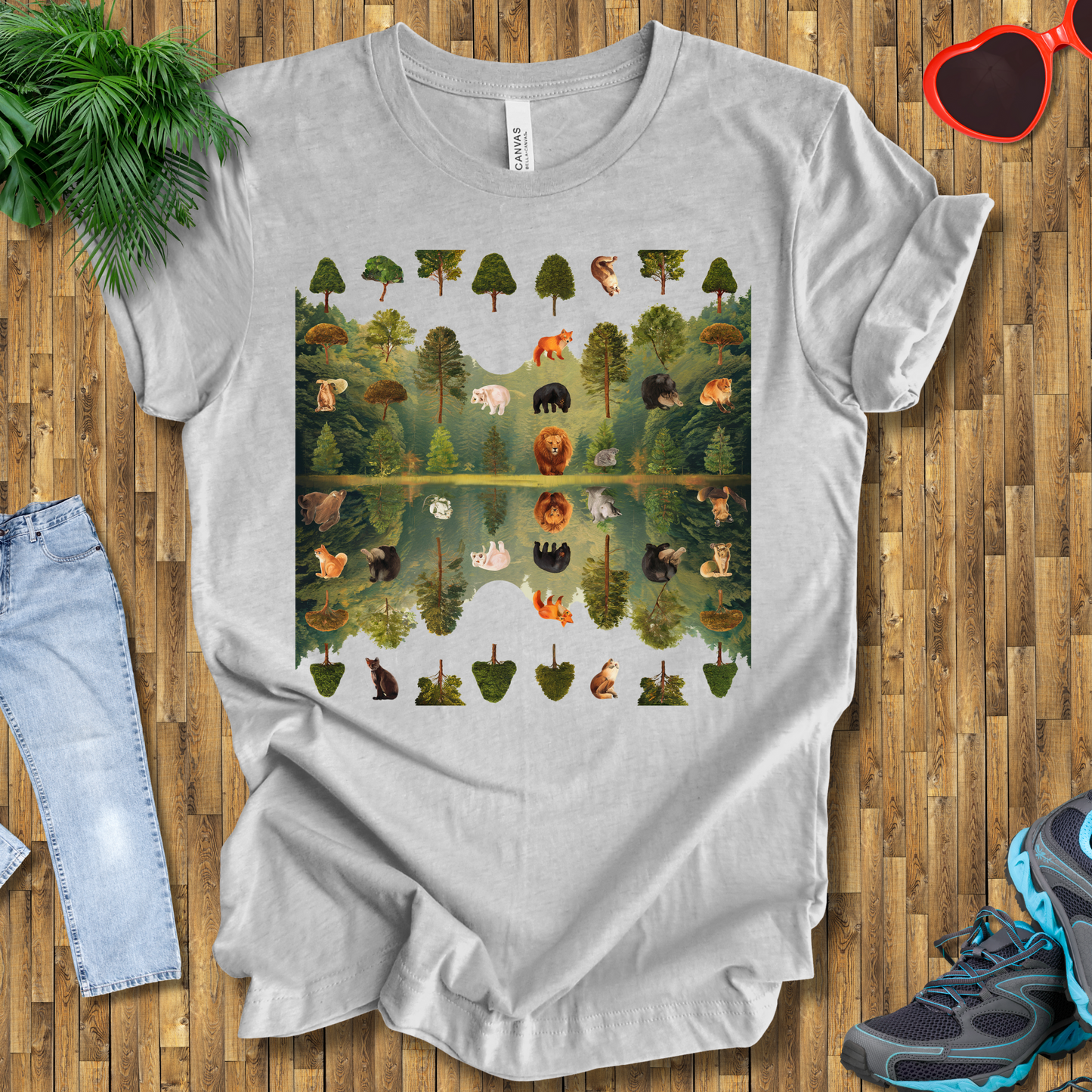 Reflected flora and fauna T-Shirt