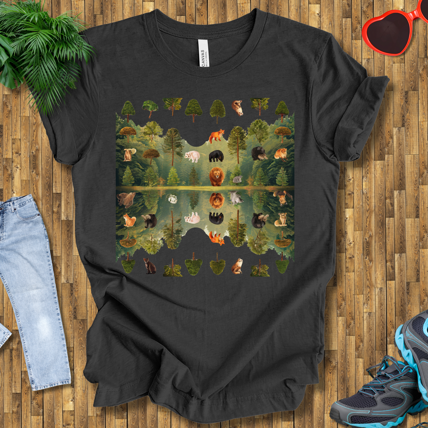 Reflected flora and fauna T-Shirt