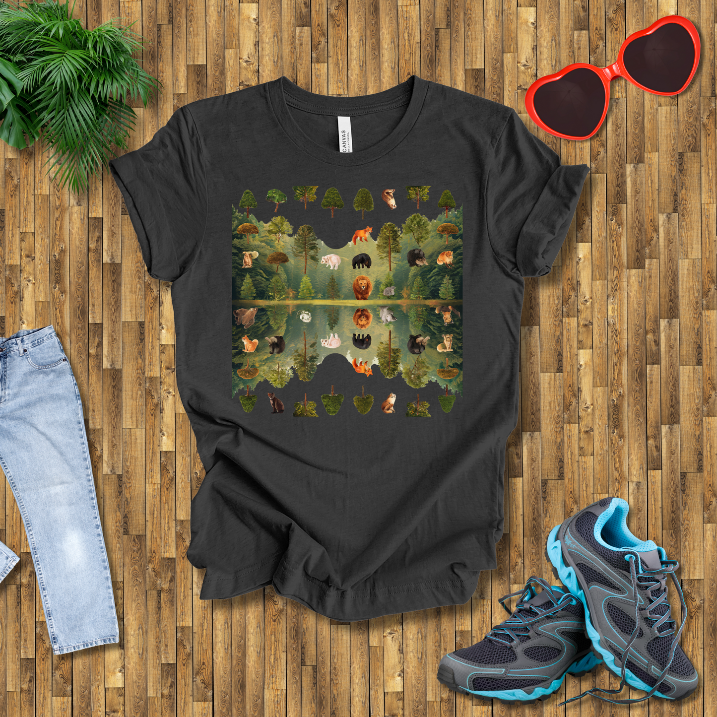 Reflected flora and fauna T-Shirt