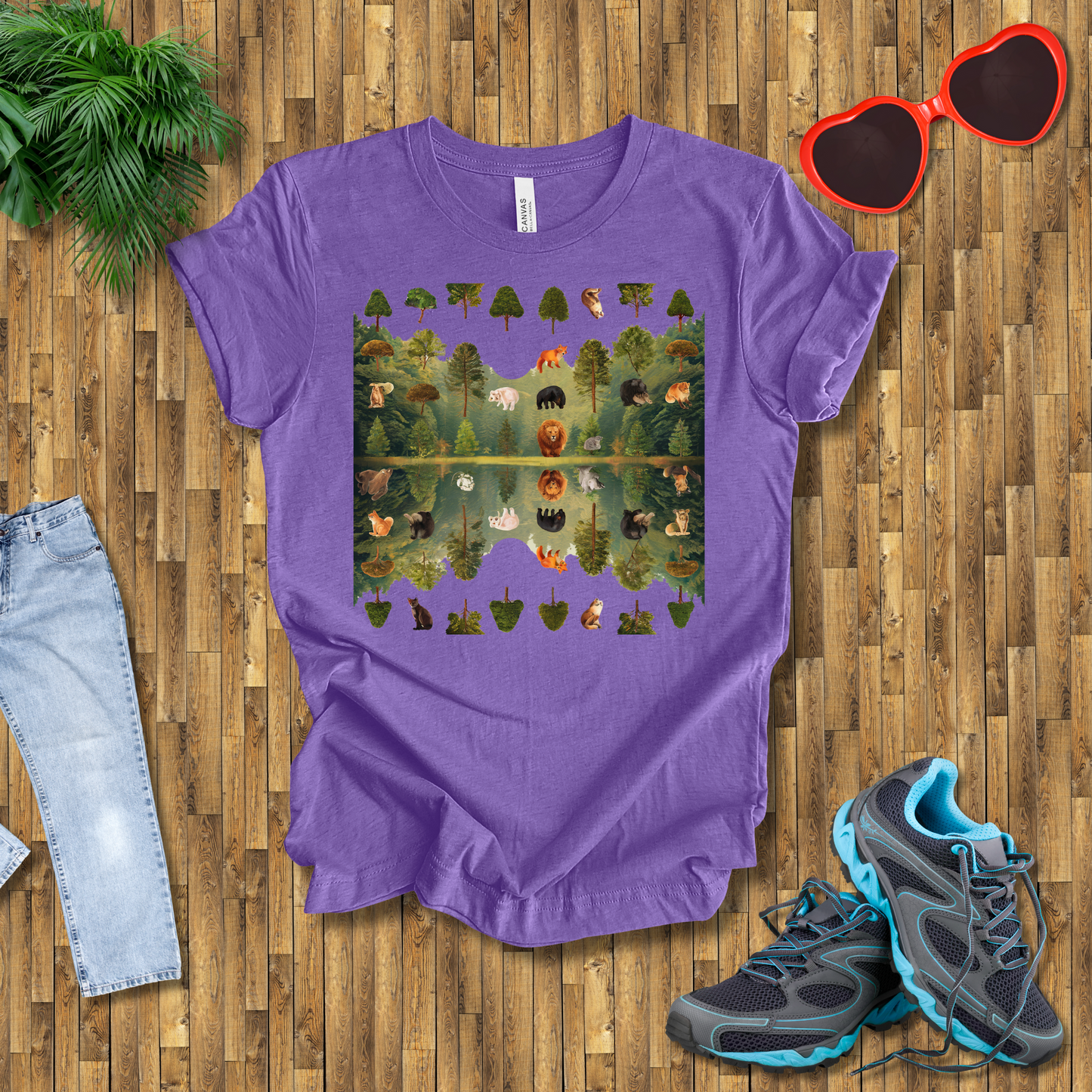 Reflected flora and fauna T-Shirt
