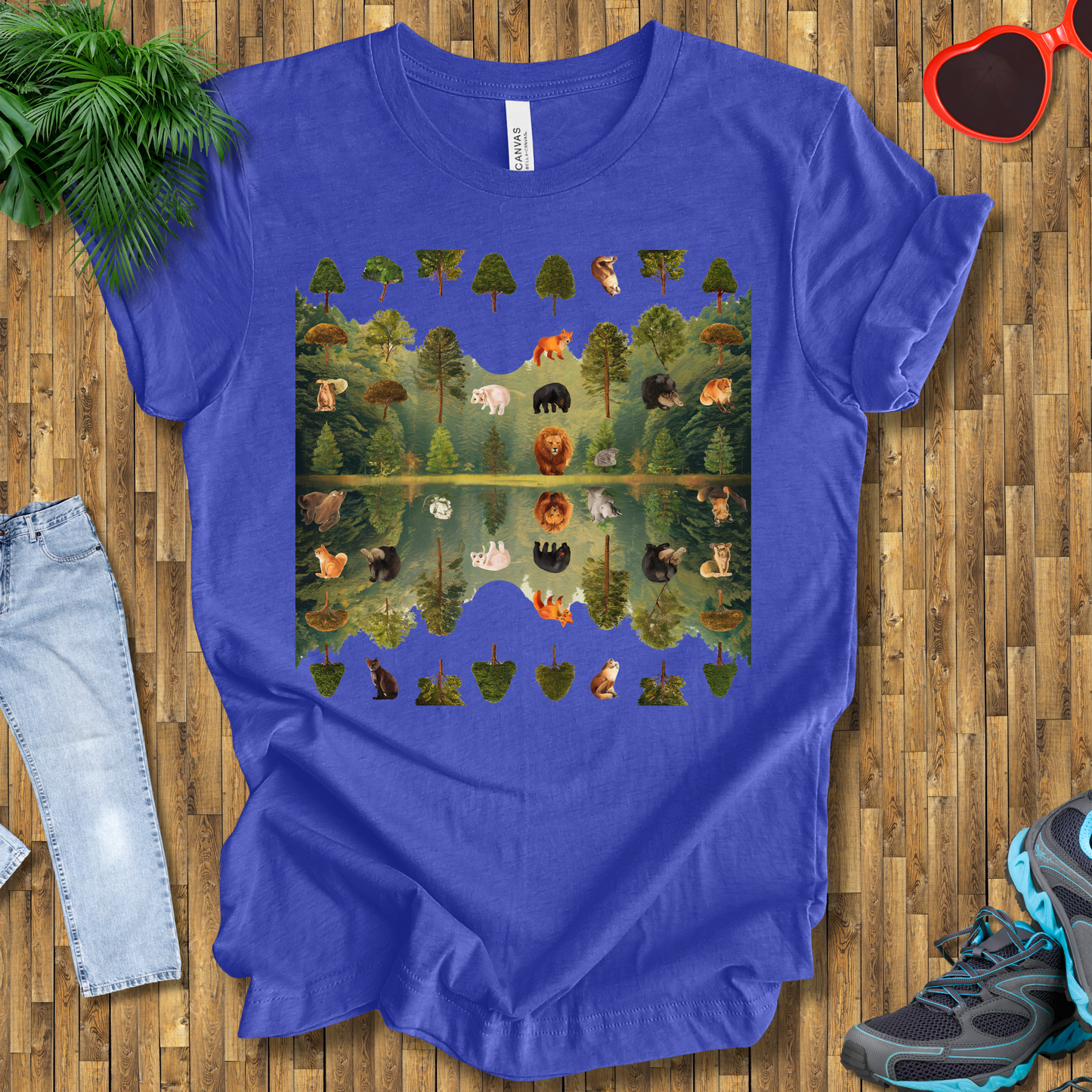 Reflected flora and fauna T-Shirt