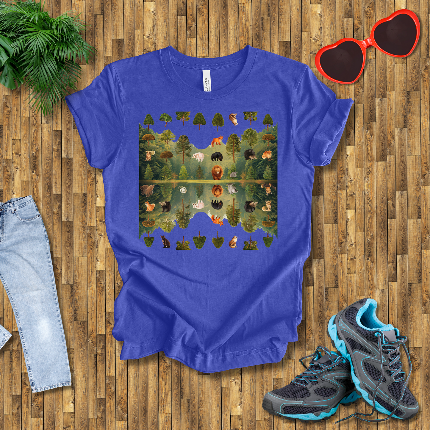 Reflected flora and fauna T-Shirt