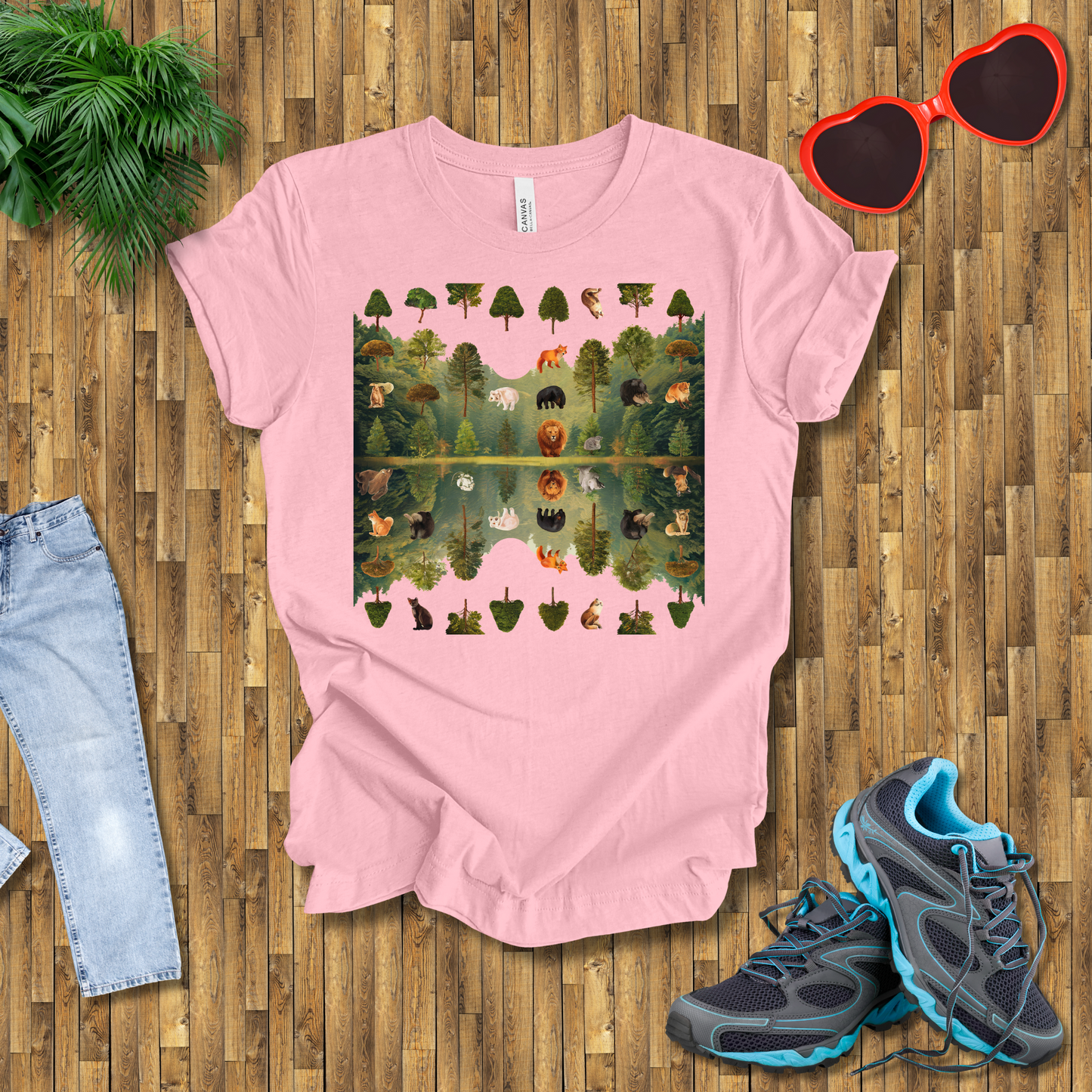 Reflected flora and fauna T-Shirt