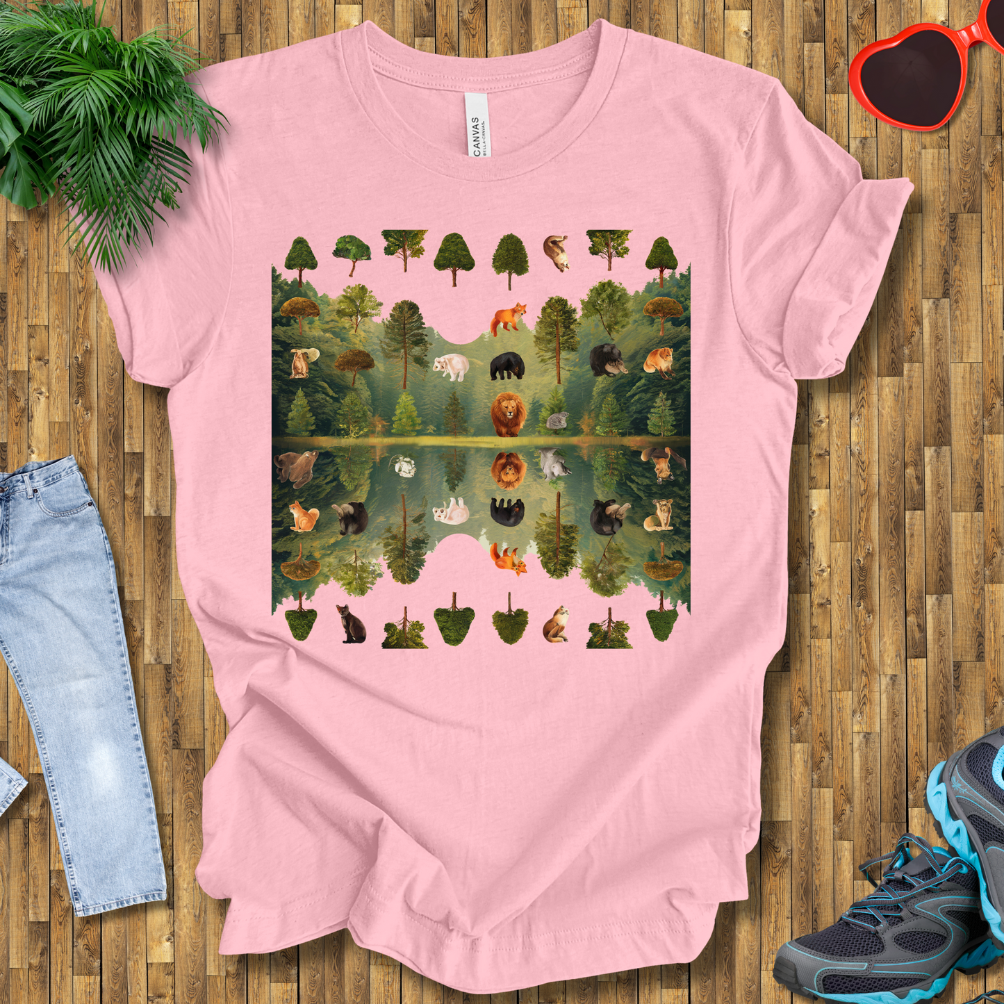 Reflected flora and fauna T-Shirt