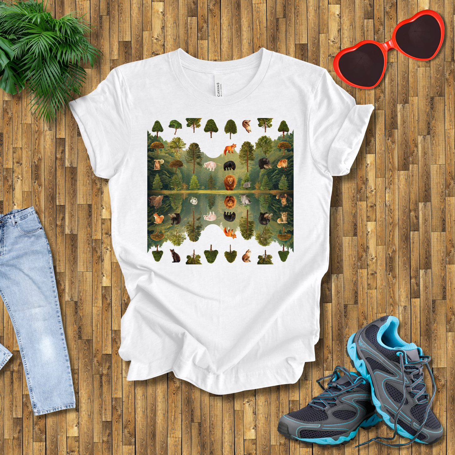 Reflected flora and fauna T-Shirt