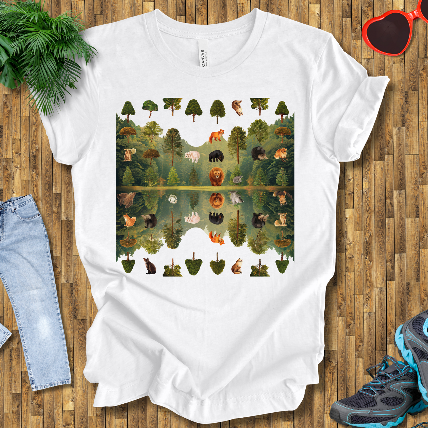 Reflected flora and fauna T-Shirt