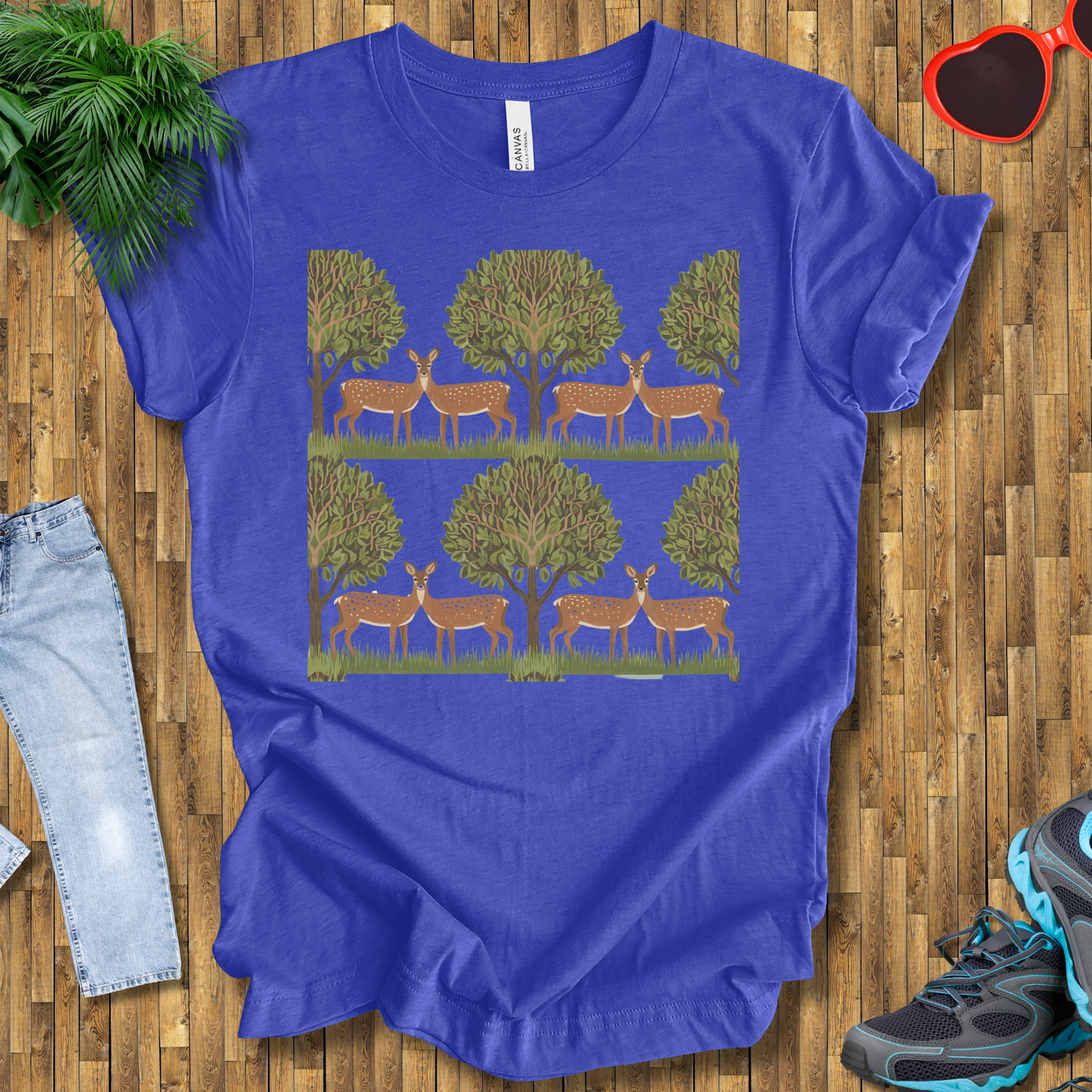 Trees and deers T-Shirt