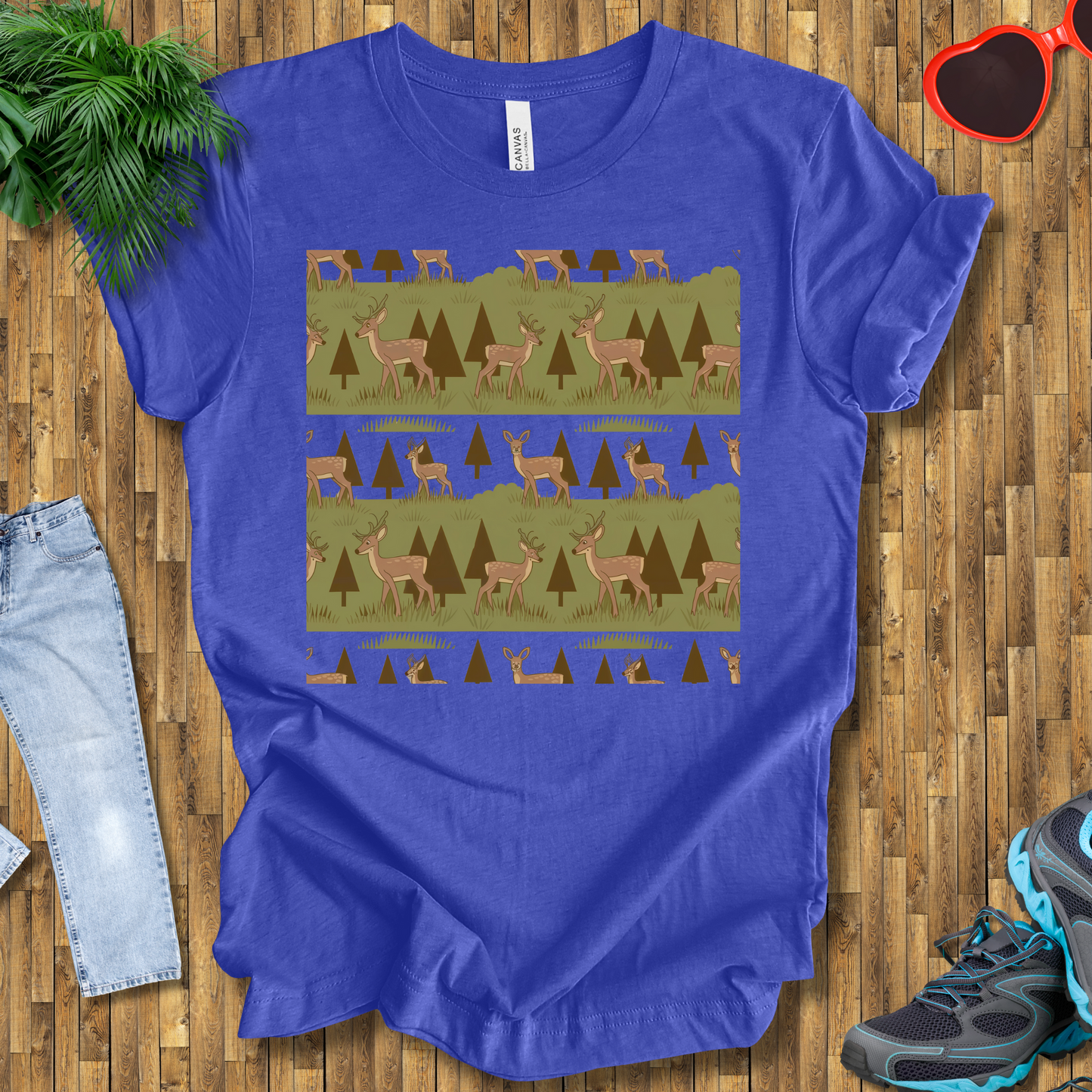 Trees and deers T-Shirt