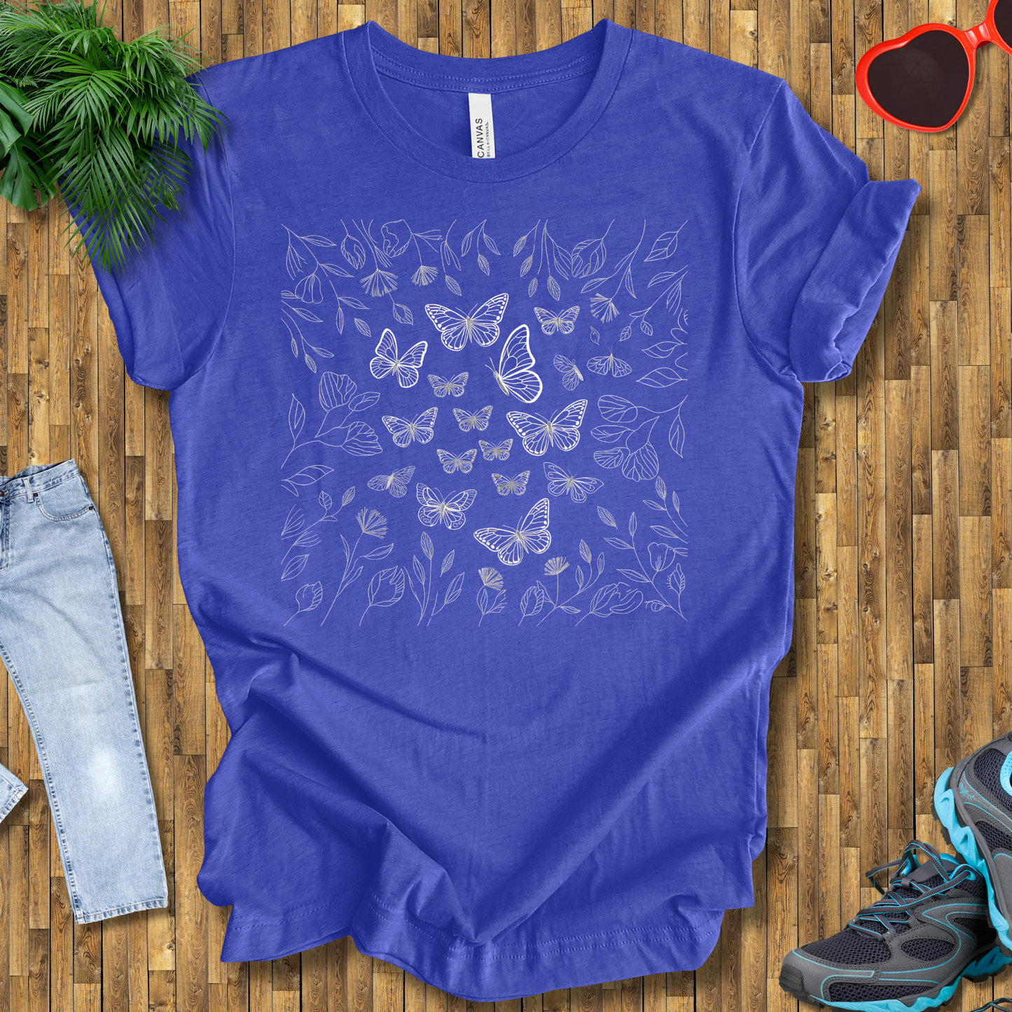Butterflies and flowers T-Shirt