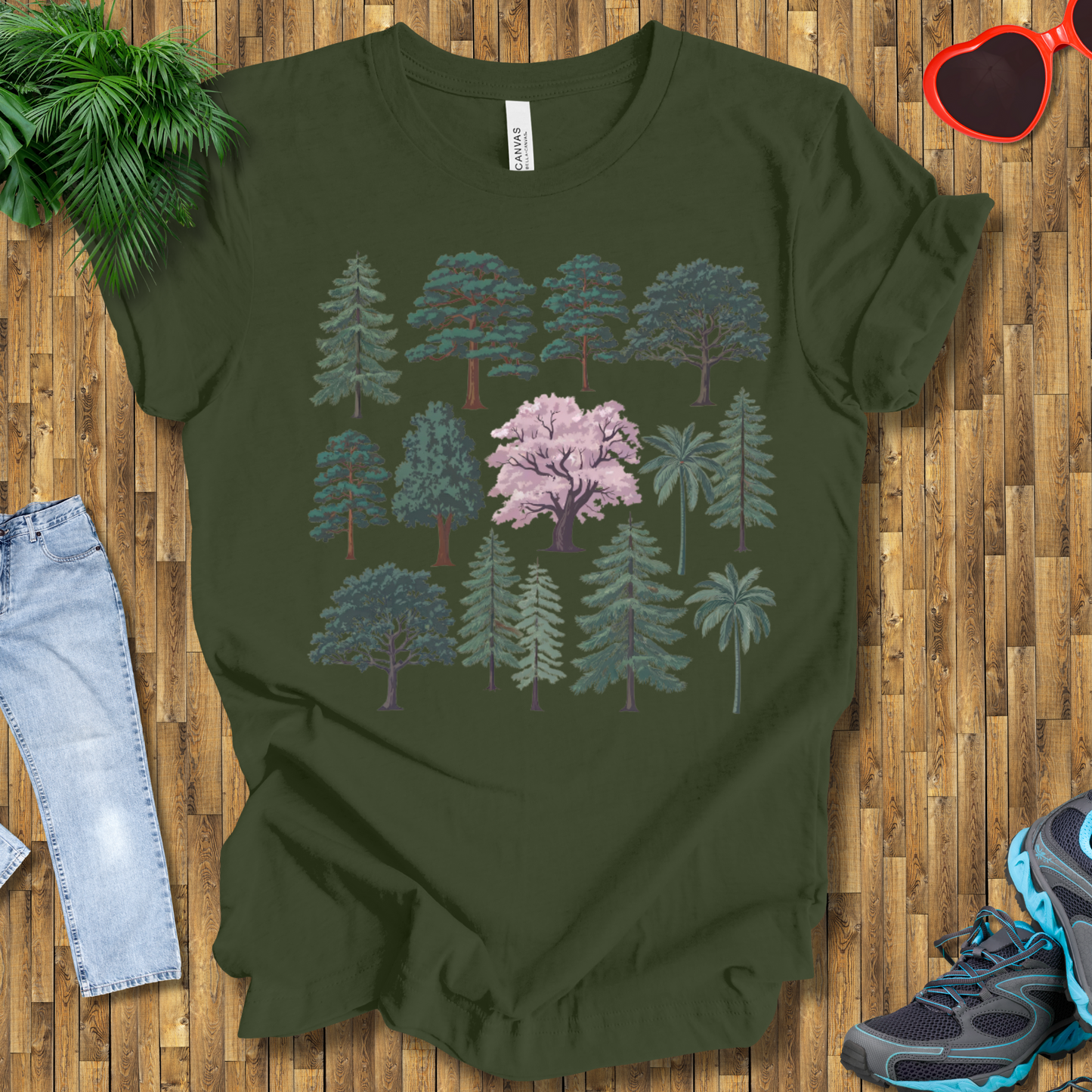 Pines,Oaks and Palms T-Shirt