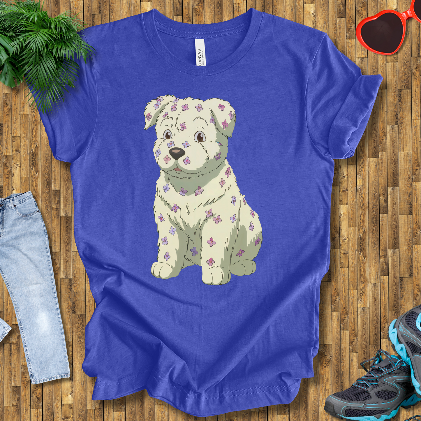 Flower puppy T-Shirt