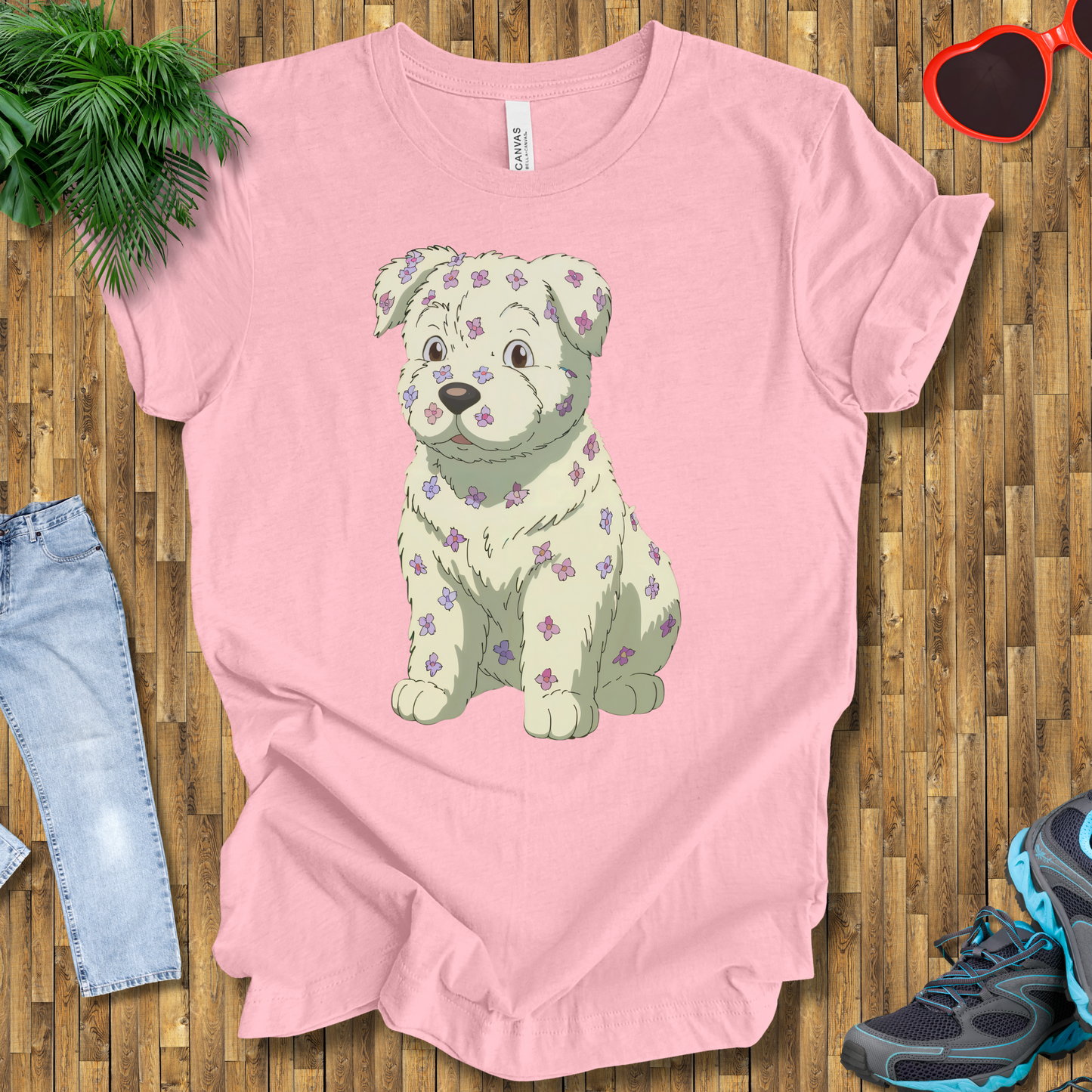 Flower puppy T-Shirt