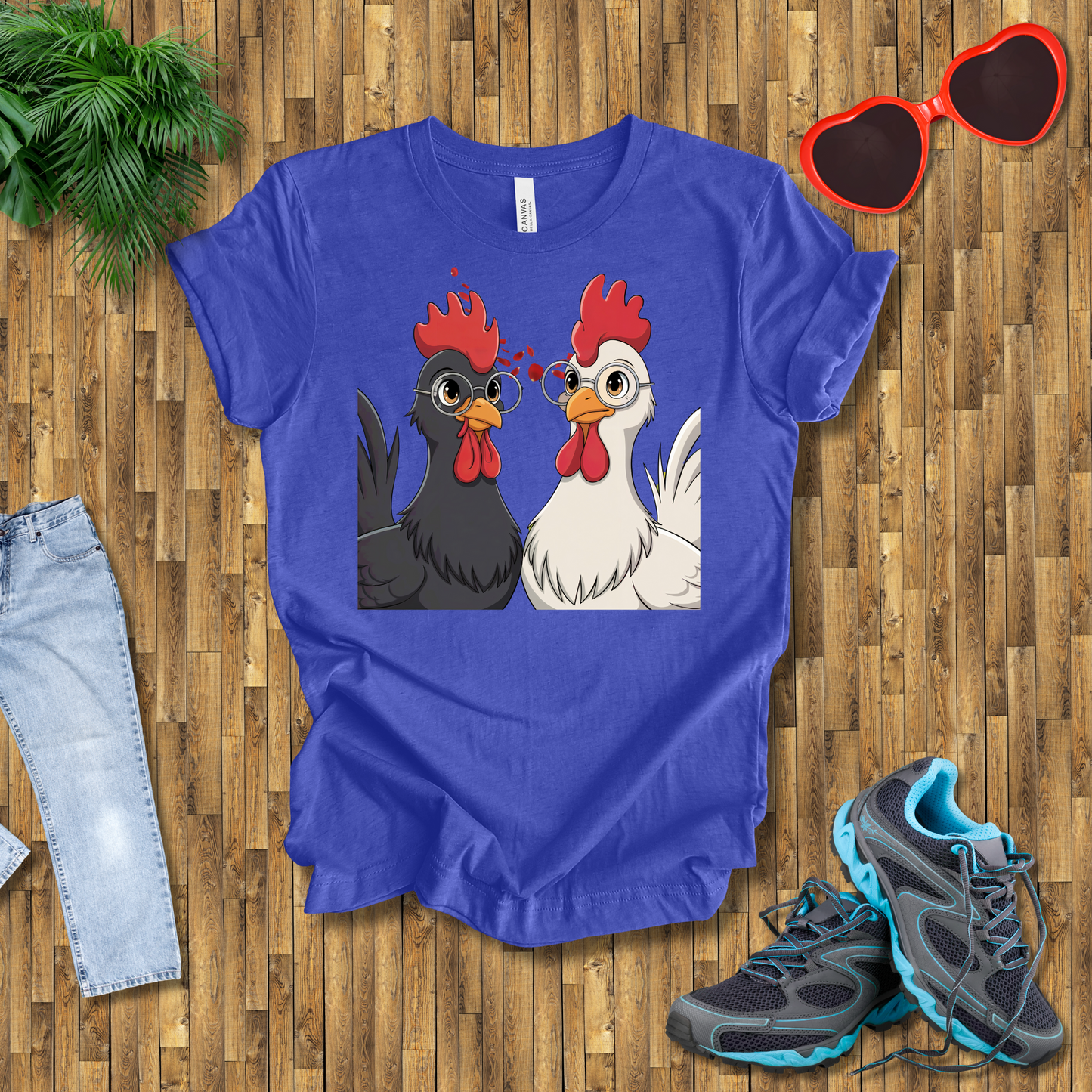 Rooster glasses T-Shirt