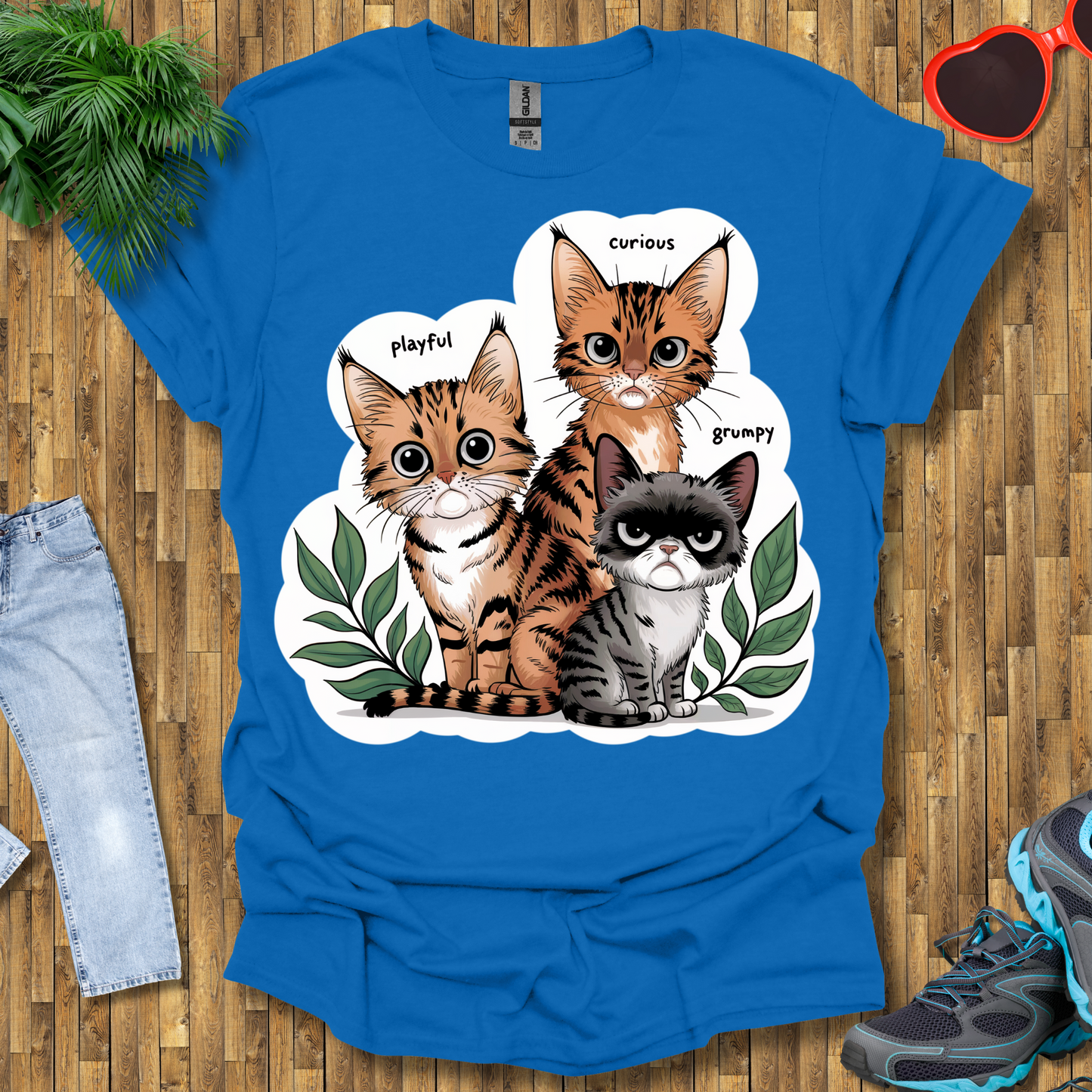 Moods of cats T-Shirt