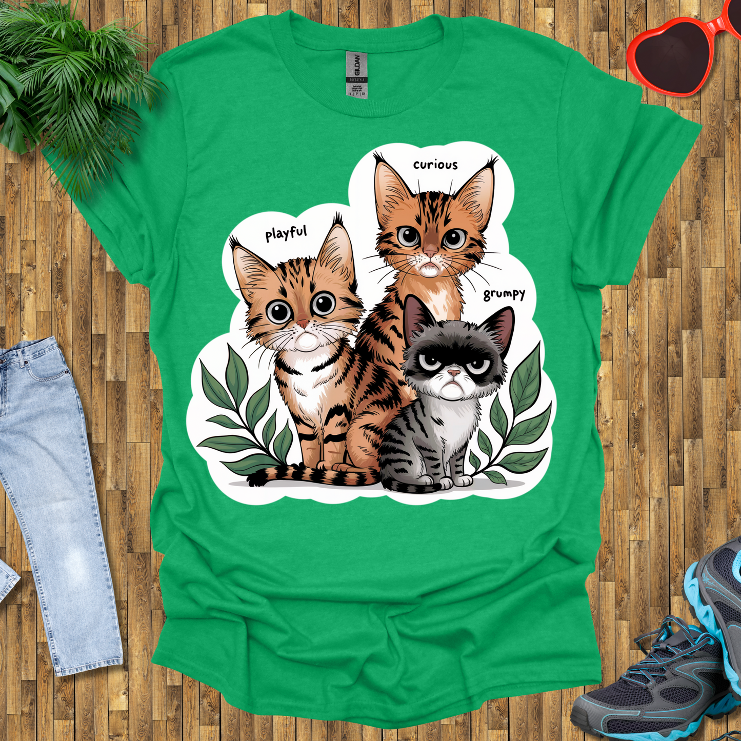 Moods of cats T-Shirt