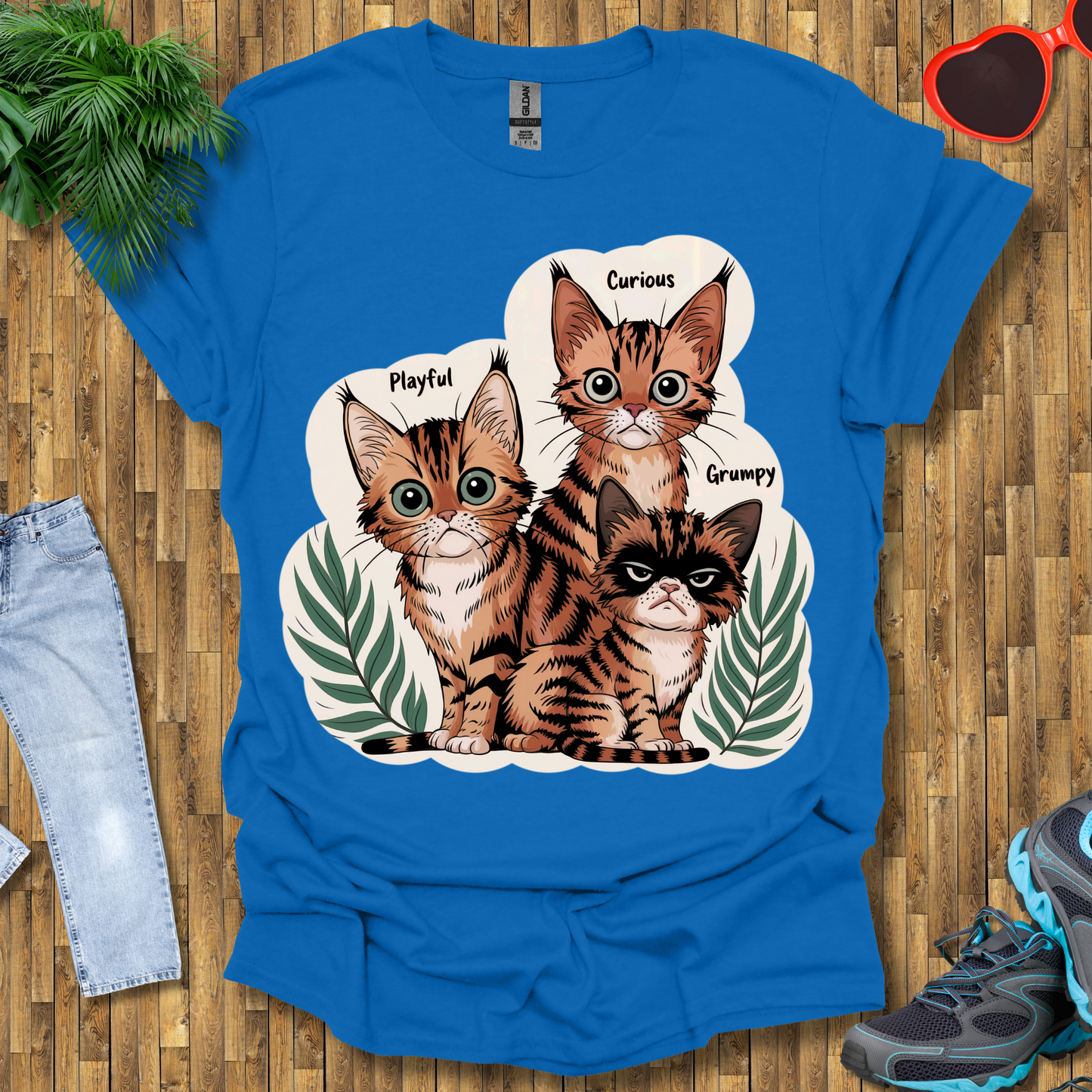 Moods of cats T-Shirt